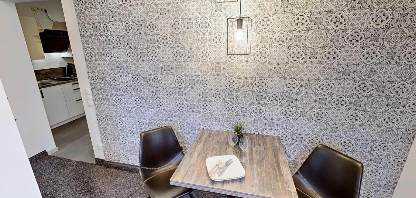 Dining area in Boardinghouse Emden