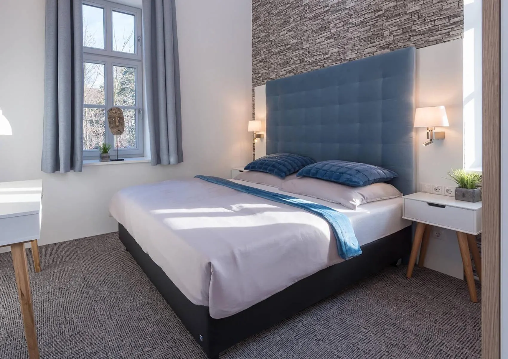 Bedroom, Bed in Boardinghouse Emden