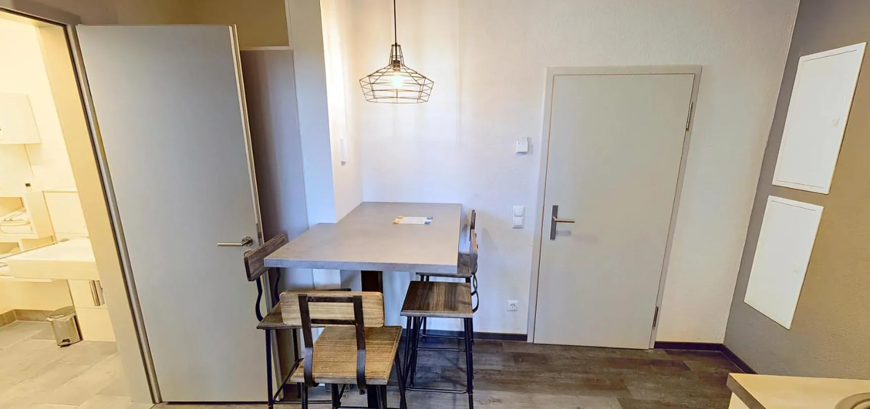 Dining area in Boardinghouse Emden