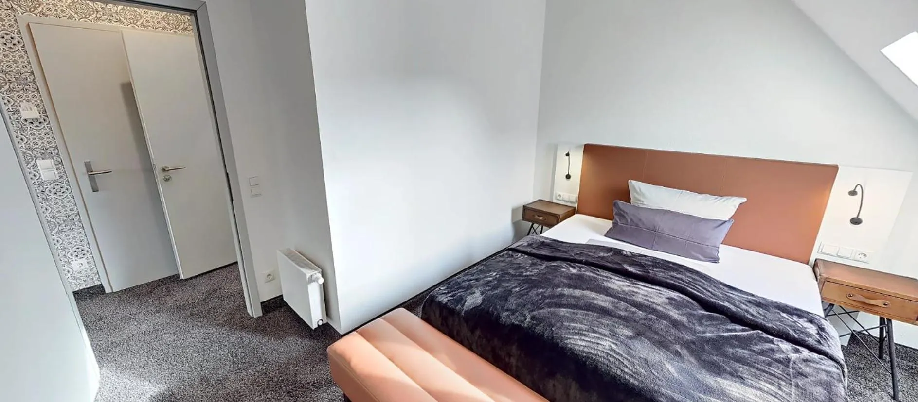 Bedroom, Bed in Boardinghouse Emden