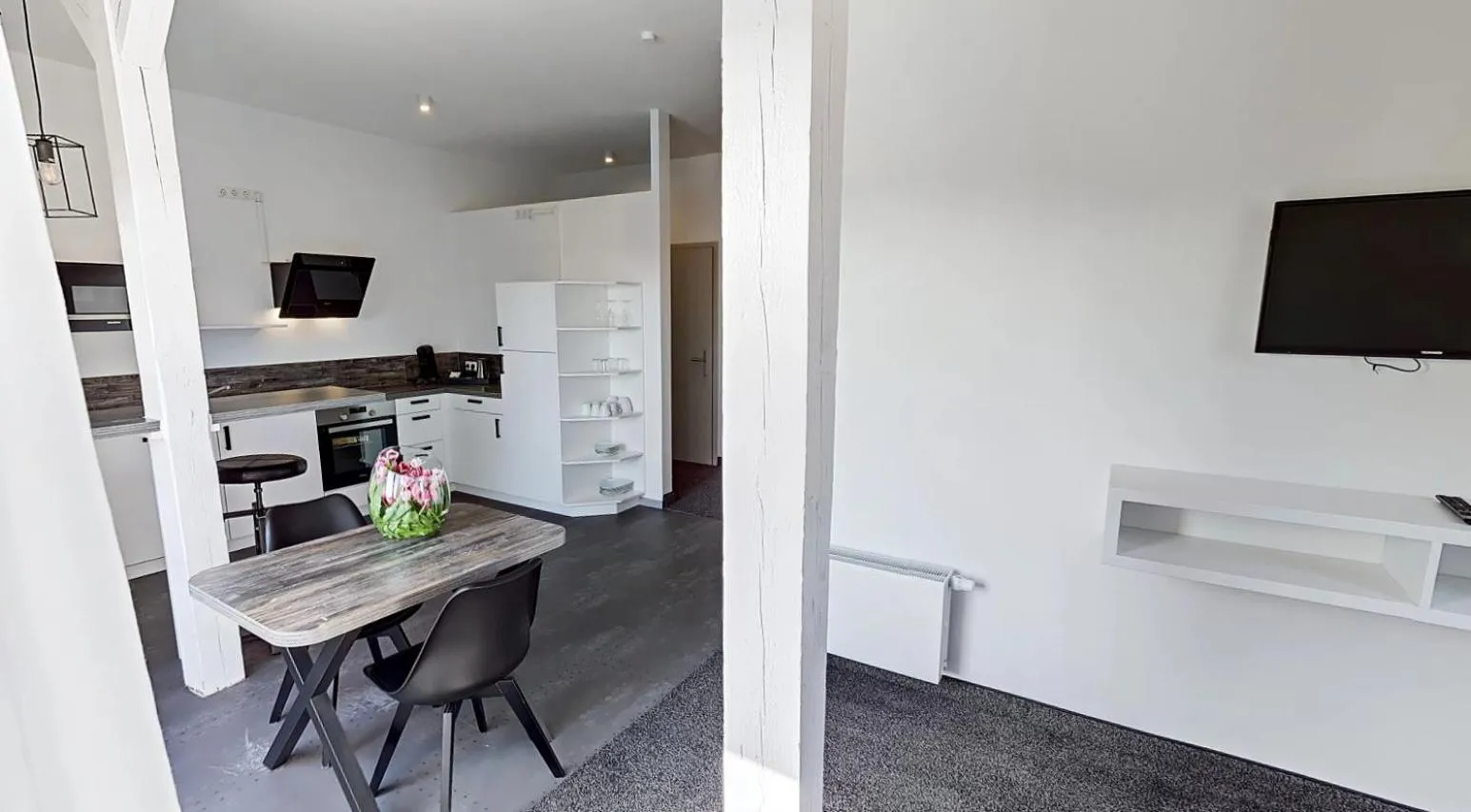 Kitchen or kitchenette in Boardinghouse Emden