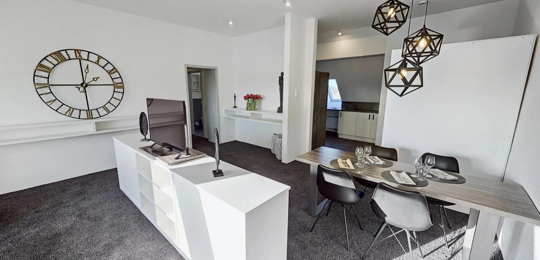 Seating area in Boardinghouse Emden