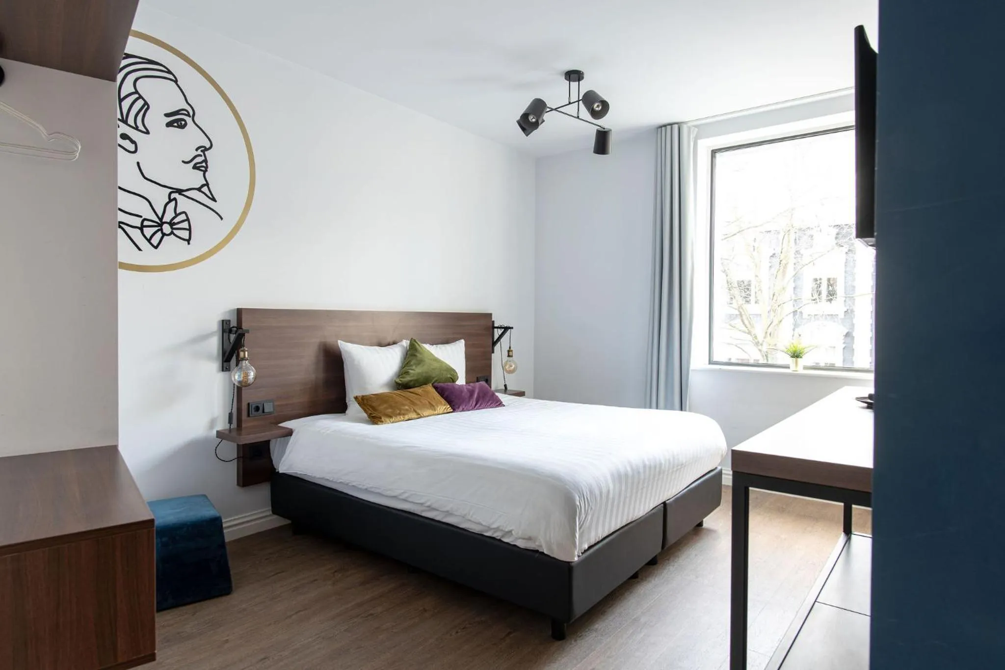 Bedroom, Bed in Alex Maastricht