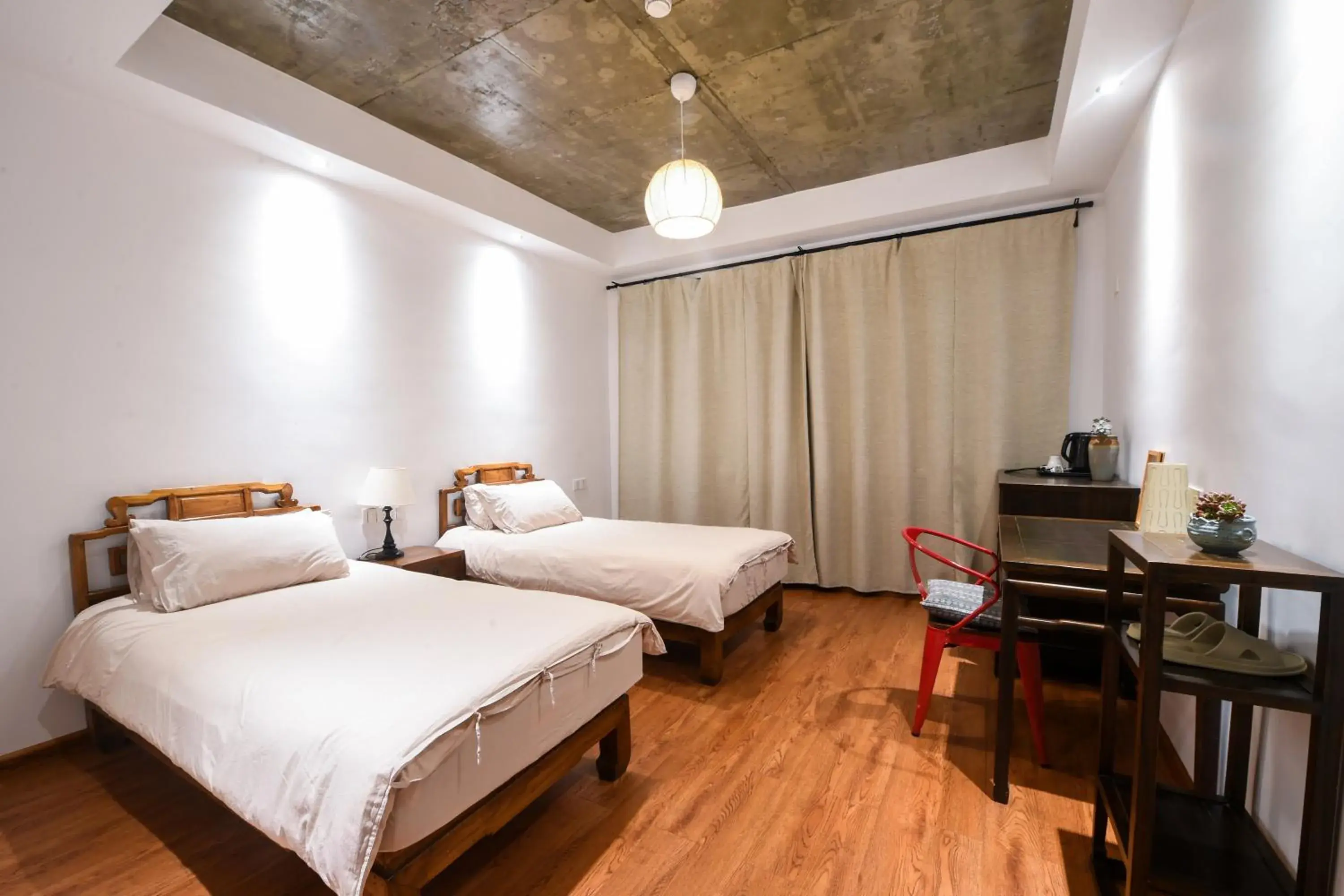 Standard Twin Room - single occupancy in 桐庐舍予民宿 Tonglu Sheyu Country House Standard Twin Room - single occupancy in 桐庐舍予民宿 Tonglu Sheyu Country House
