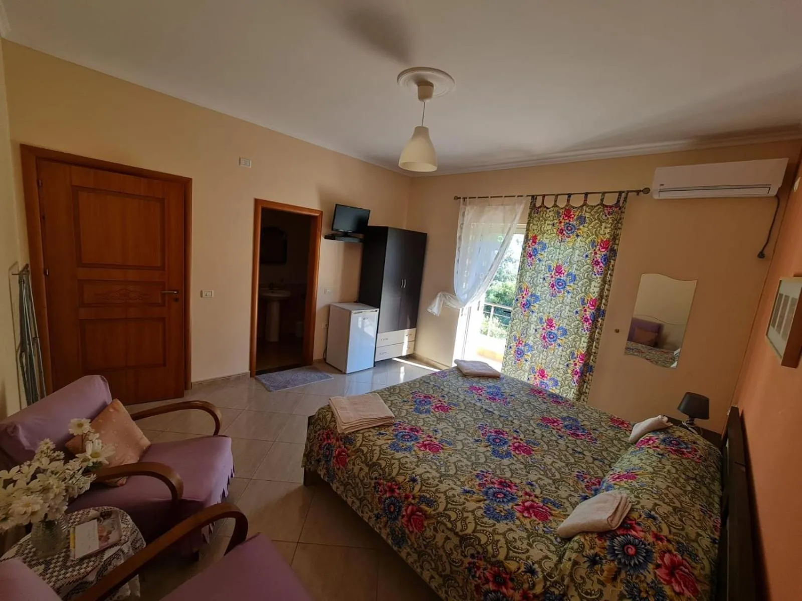 Bed in Dhori House Dhermi