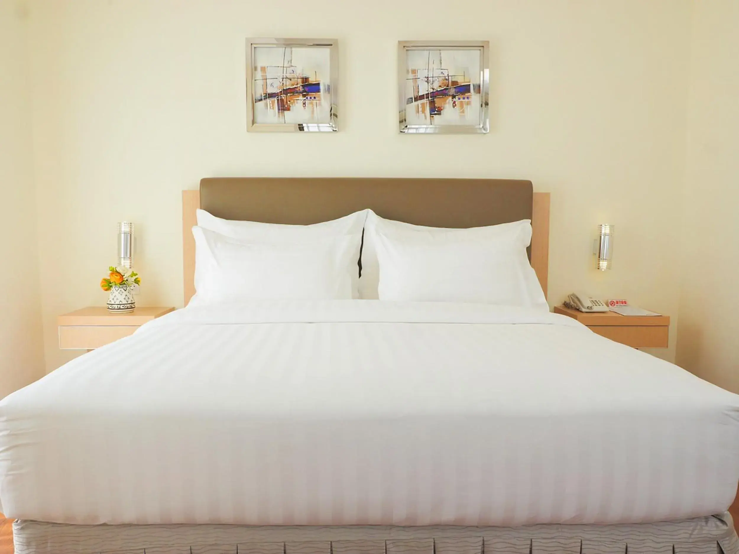 Bed in d'primahotel Airport Jakarta 2 Bed in d'primahotel Airport Jakarta 2