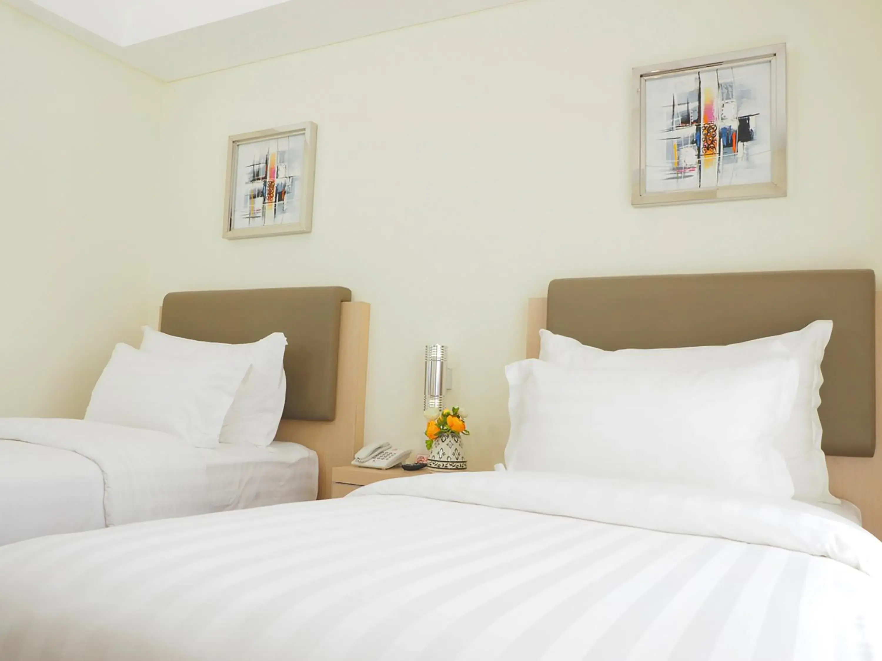 Bed in d'primahotel Airport Jakarta 2 Bed in d'primahotel Airport Jakarta 2