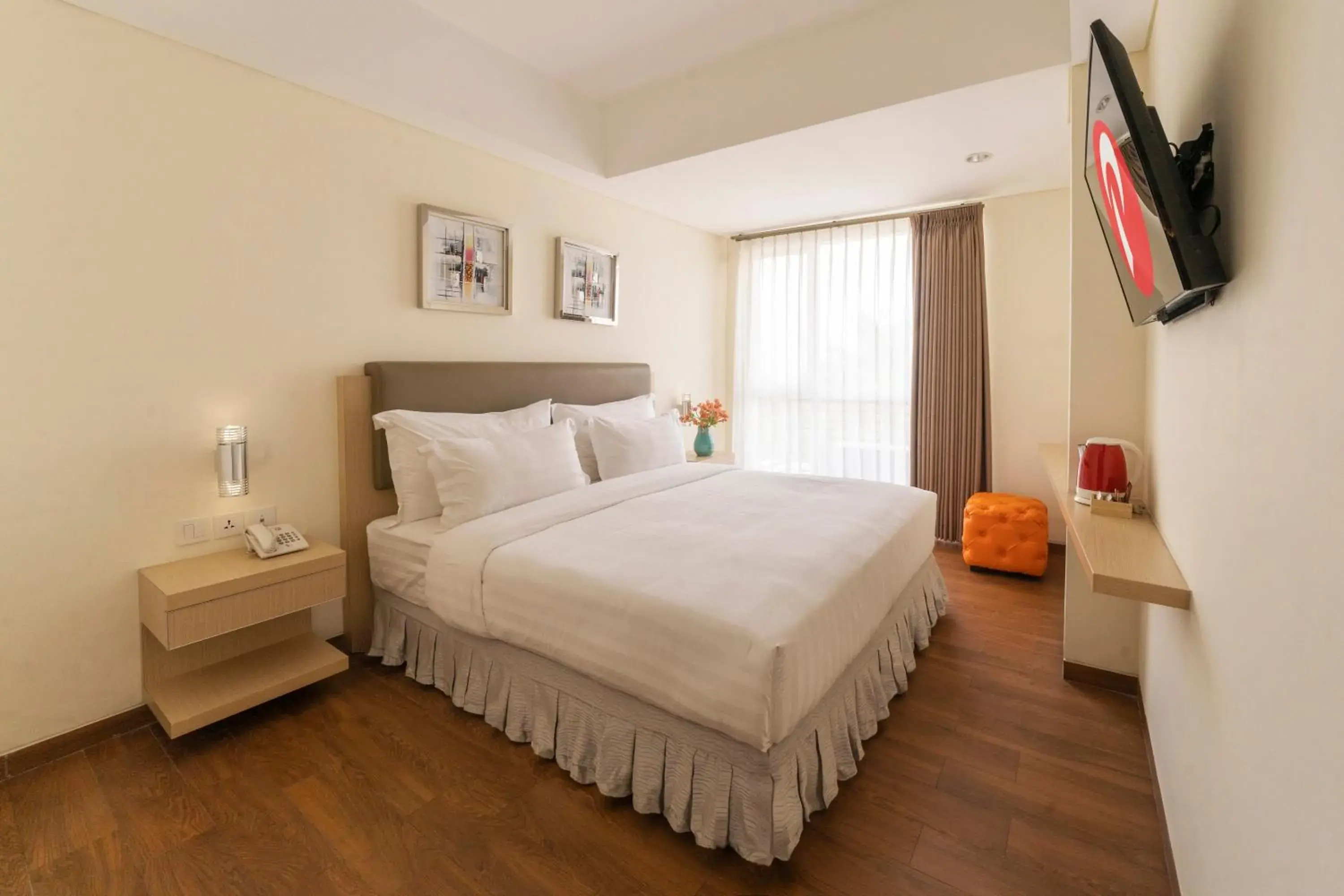 Bed in d'primahotel Airport Jakarta 2 Bed in d'primahotel Airport Jakarta 2