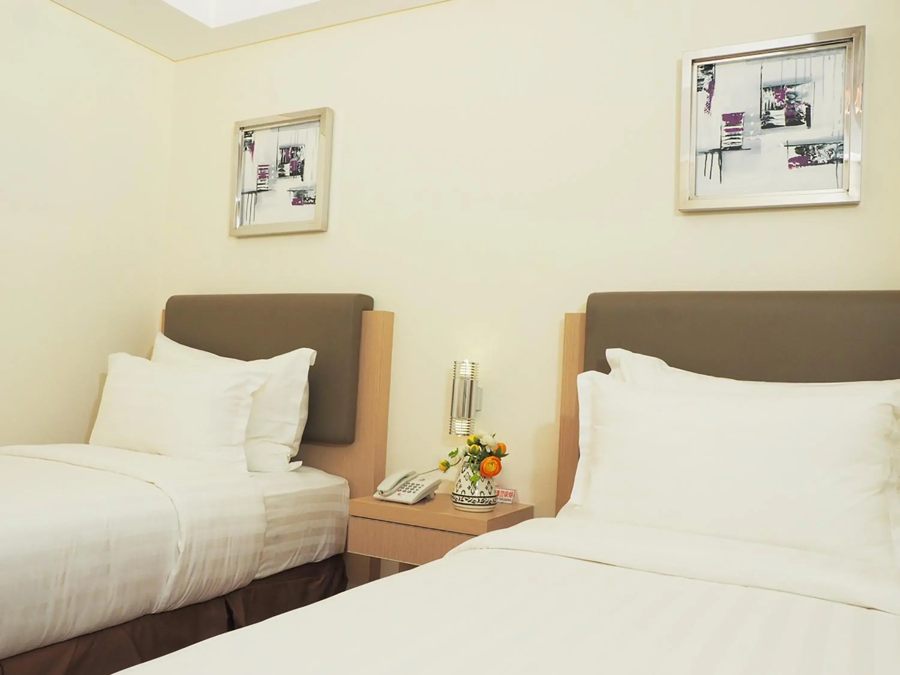 Bed in d'primahotel Airport Jakarta 2 Bed in d'primahotel Airport Jakarta 2
