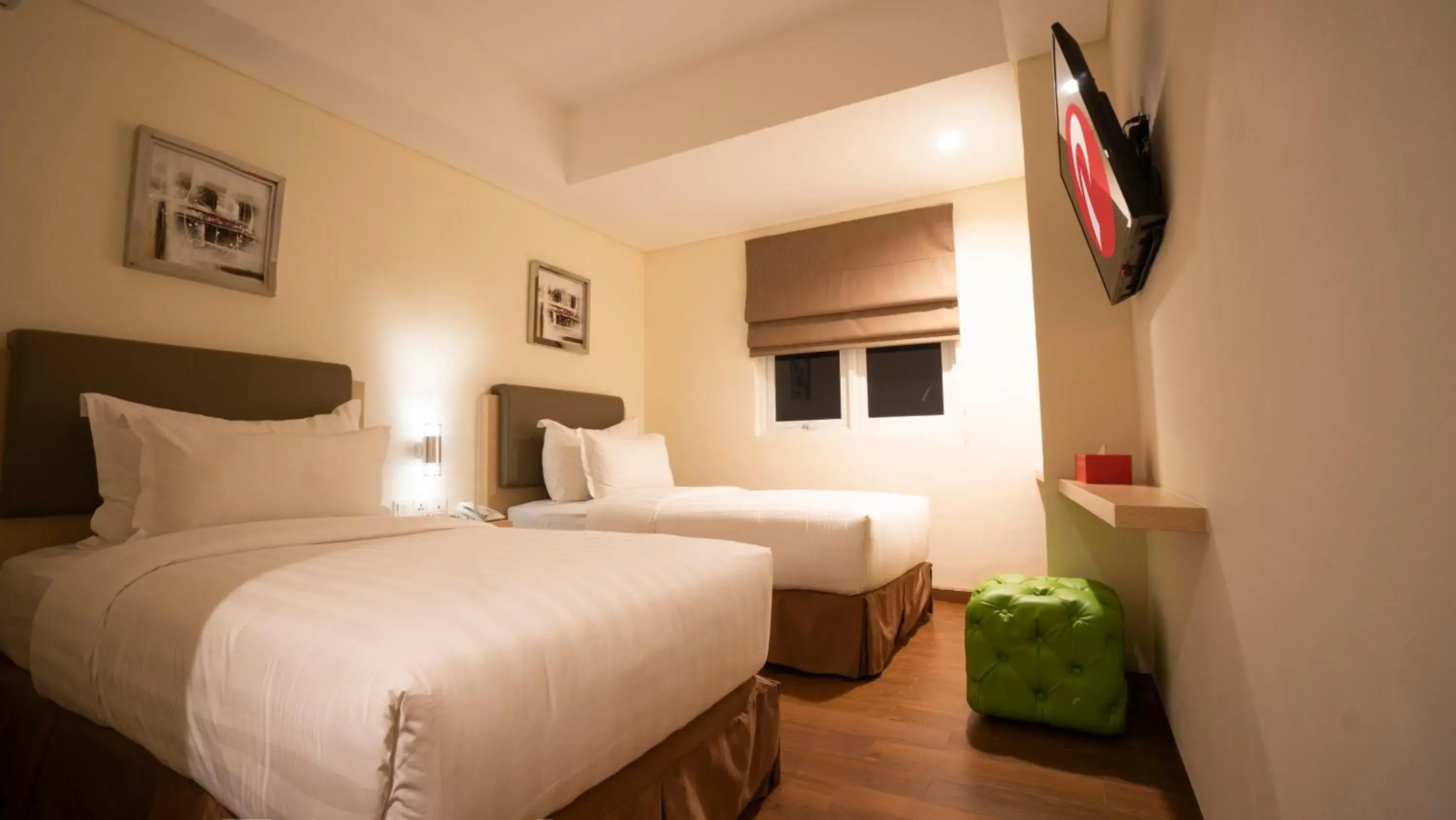 Bed in d'primahotel Airport Jakarta 2 Bed in d'primahotel Airport Jakarta 2