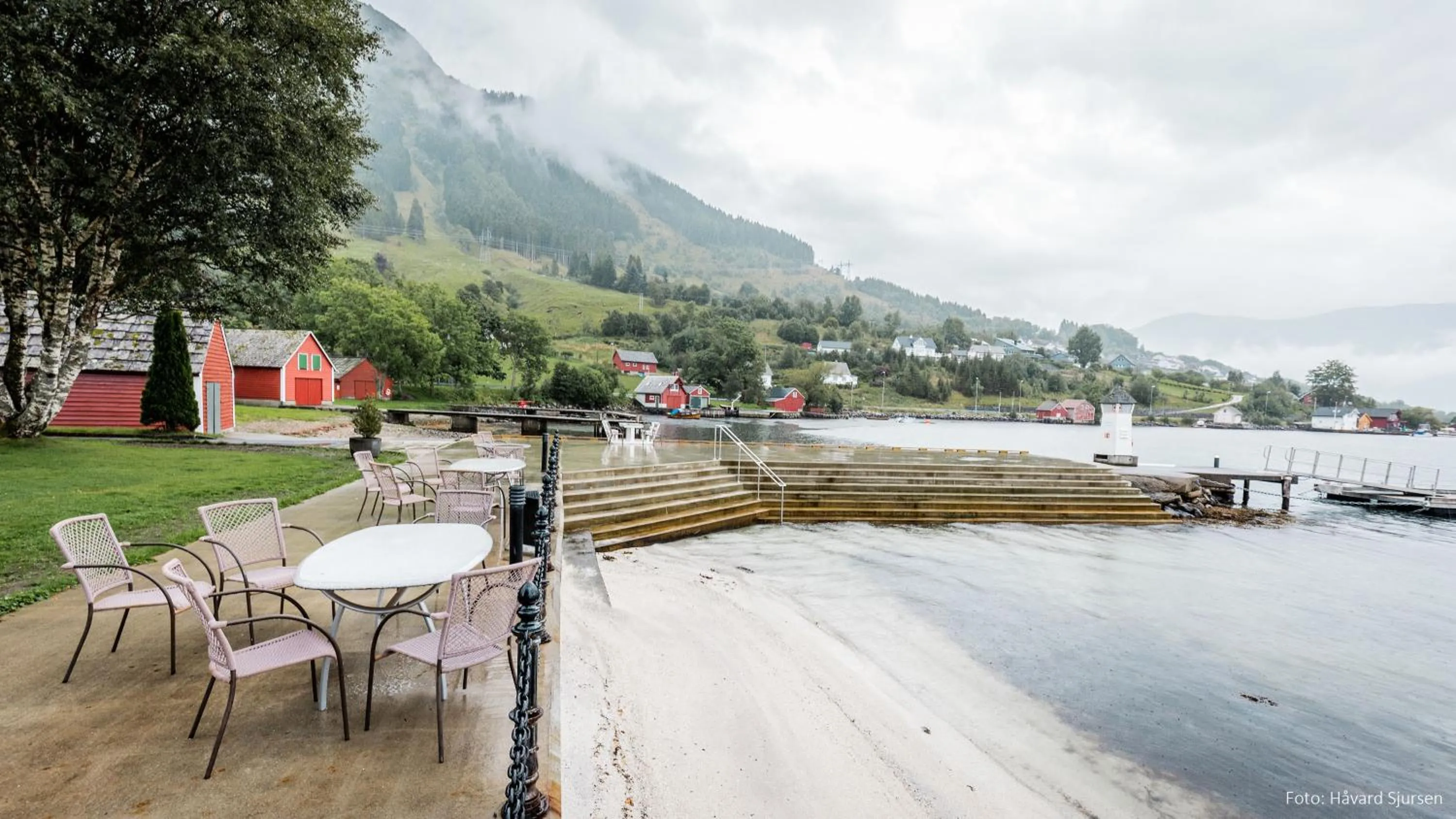 Property building in Rosendal Fjordhotel