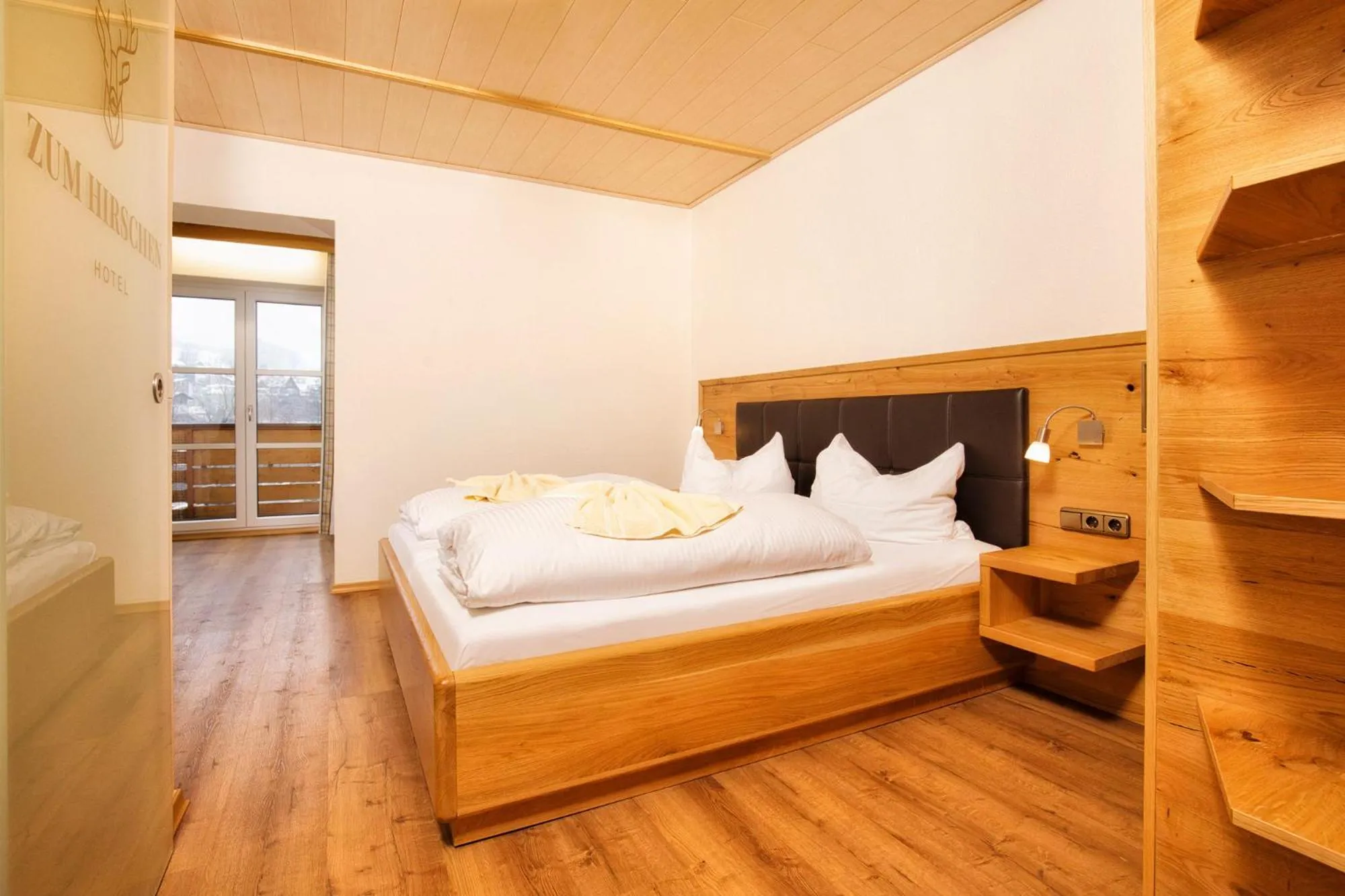 Bed in Hotel zum Hirschen