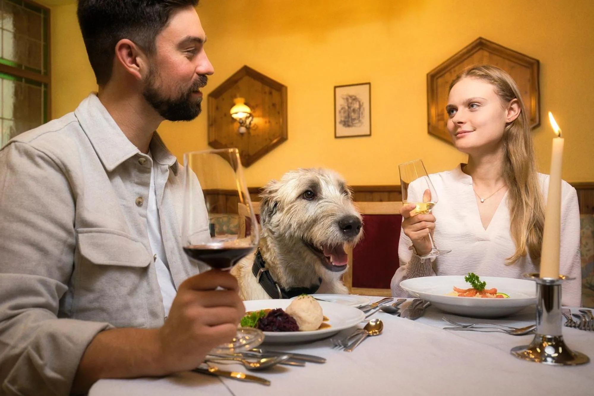 Restaurant/places to eat in Hotel zum Hirschen