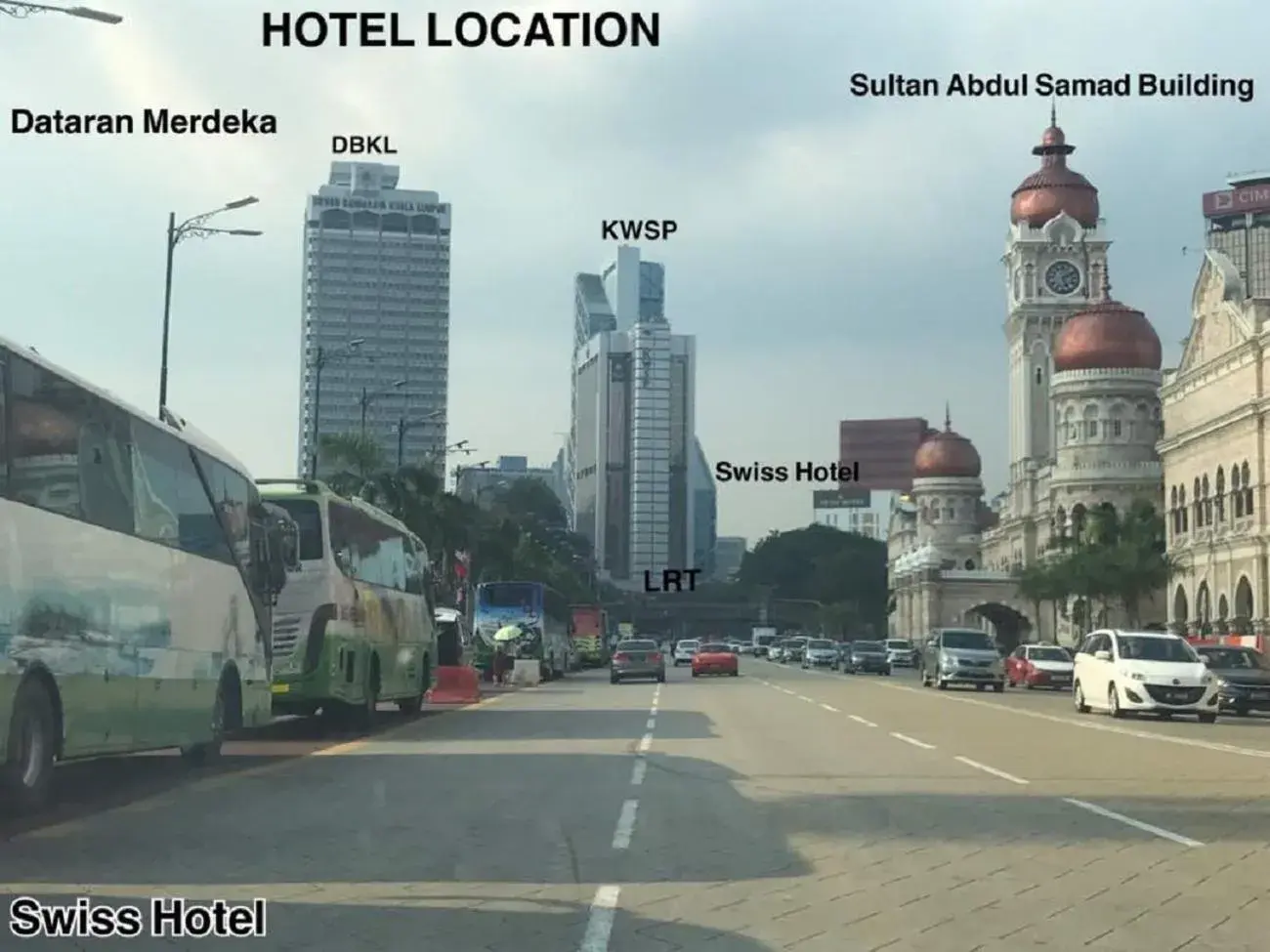 Area and facilities in Swiss Hotel Kuala Lumpur