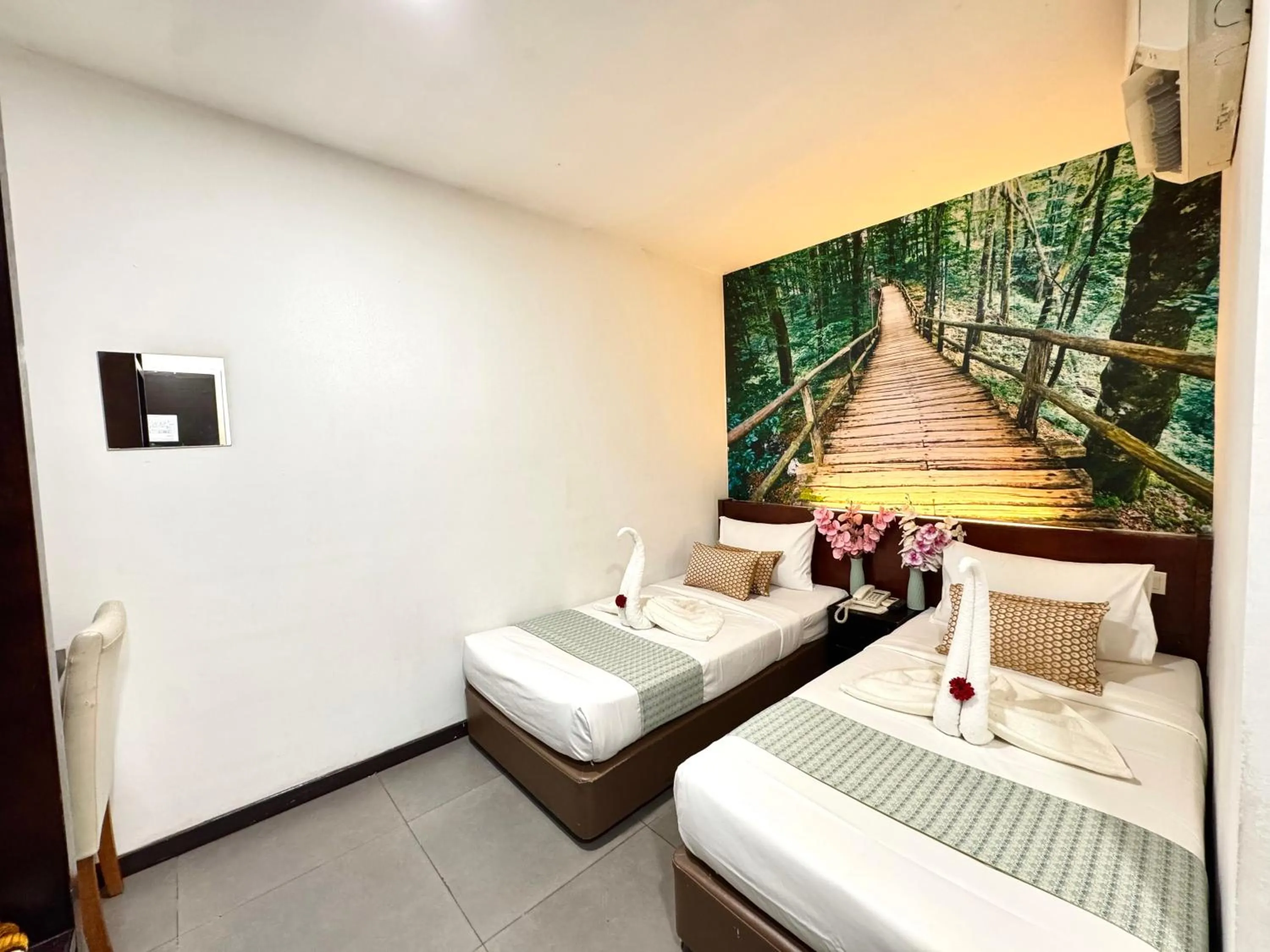 Bed in Swiss Hotel Kuala Lumpur