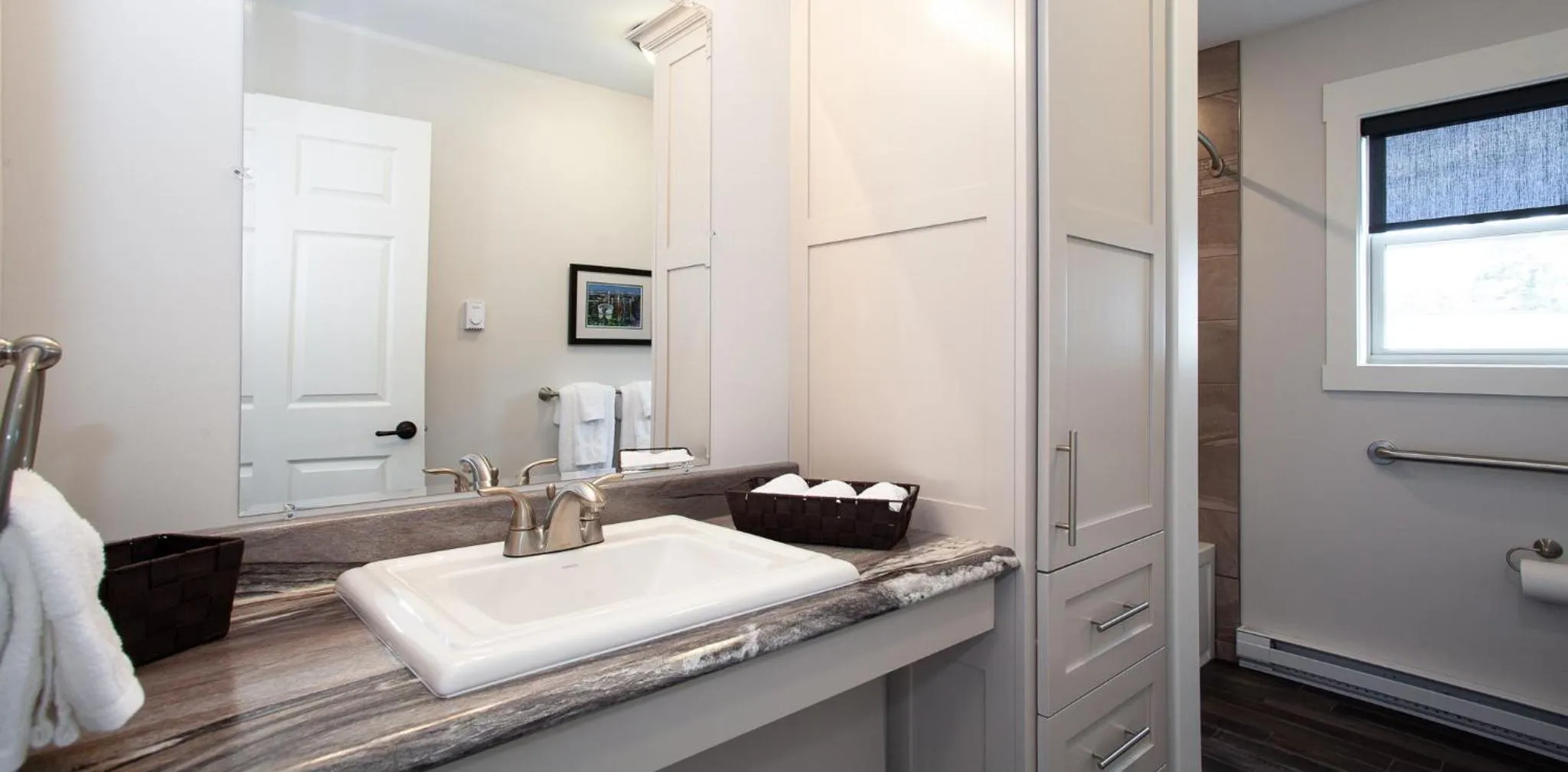 Bathroom in Indian Falls Chalets