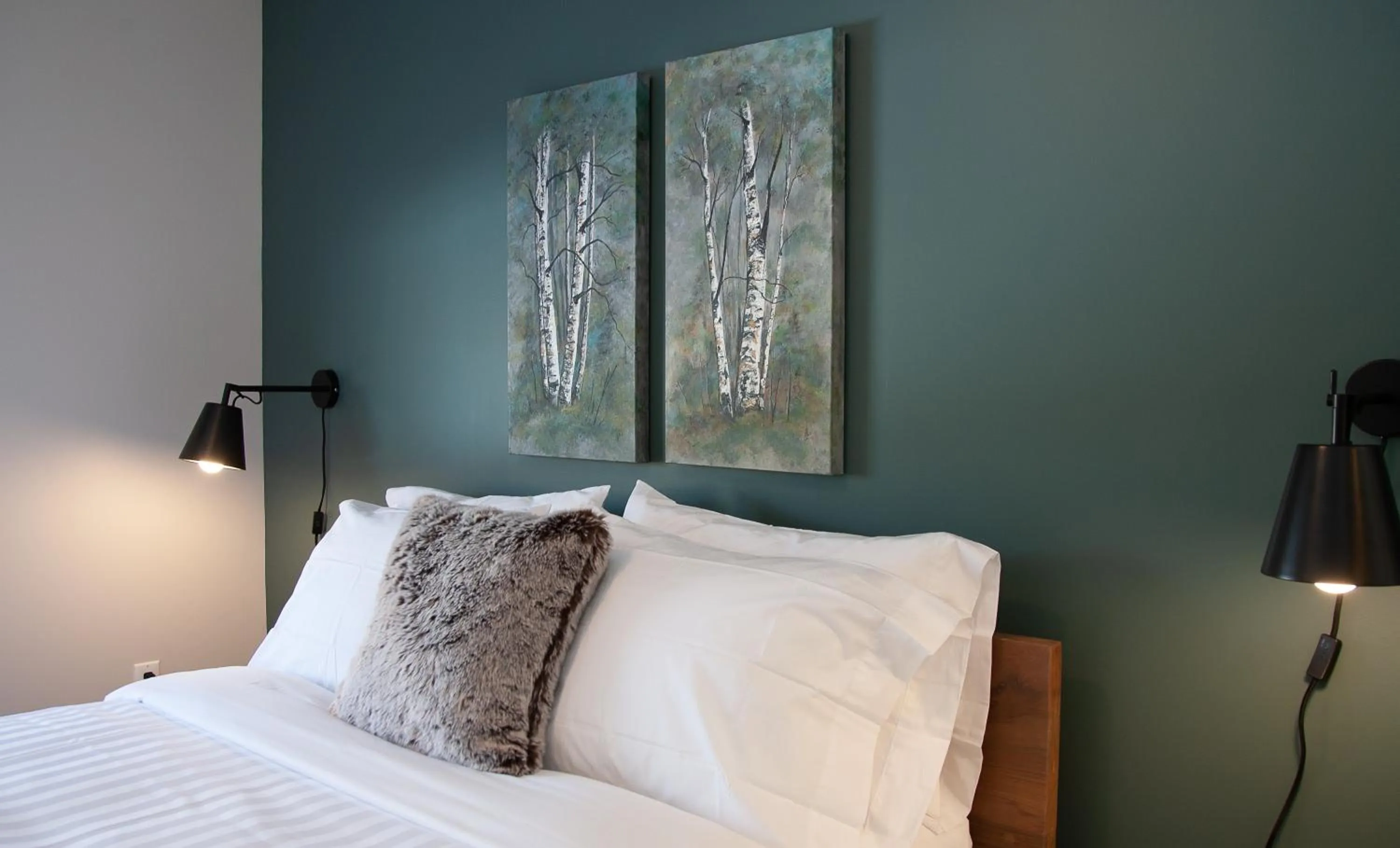 Bedroom, Bed in Indian Falls Chalets