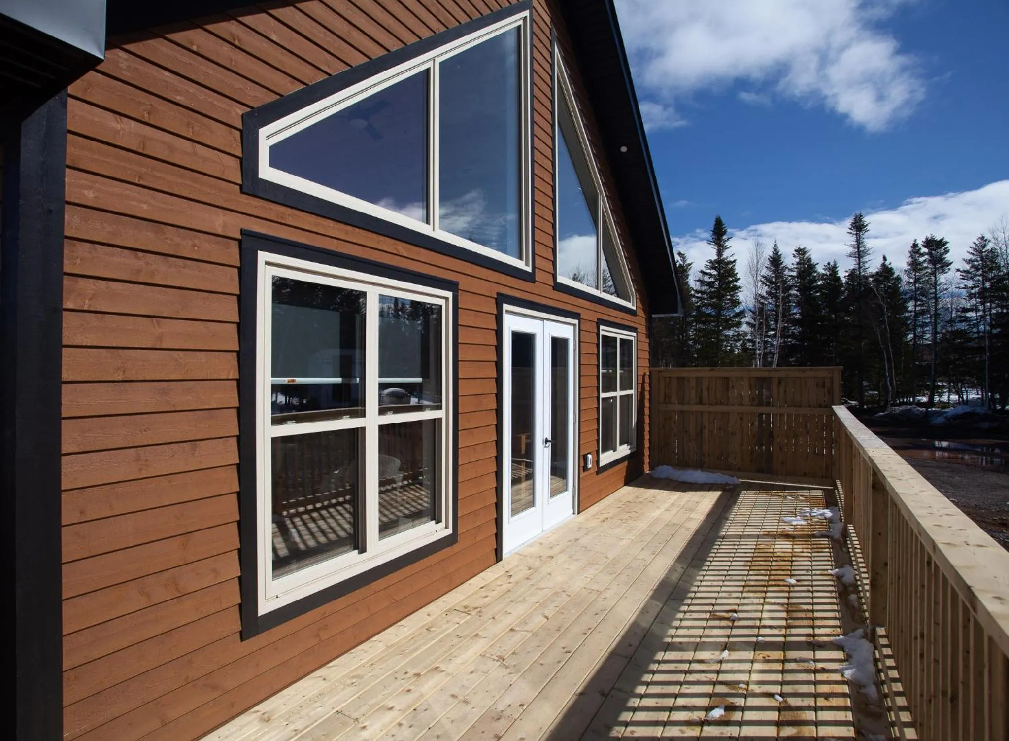 Balcony/Terrace in Indian Falls Chalets