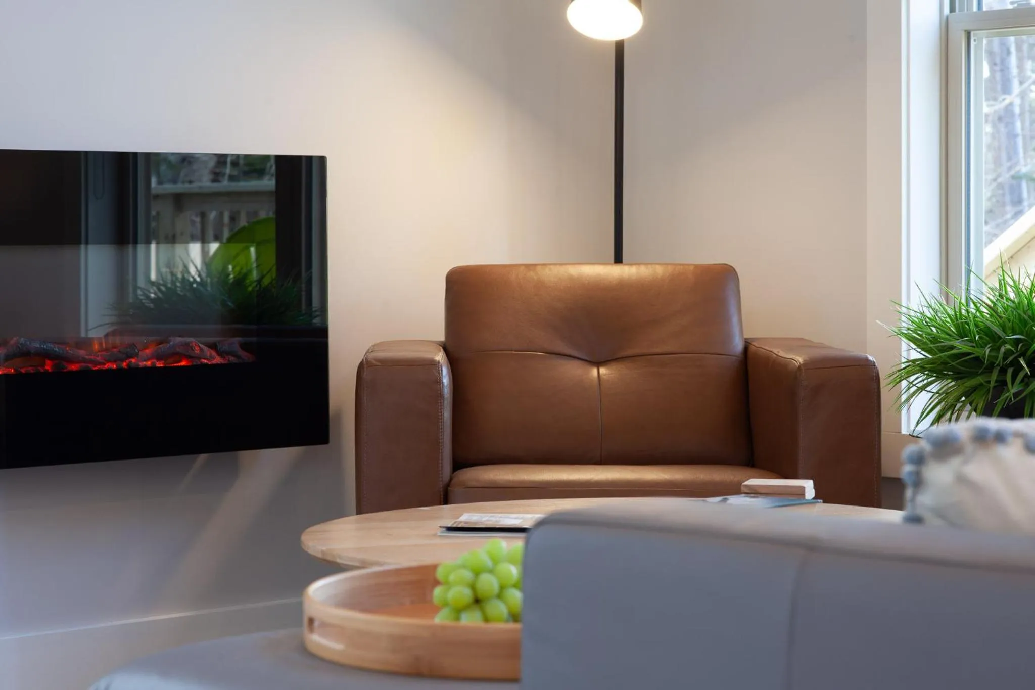 Living room in Indian Falls Chalets