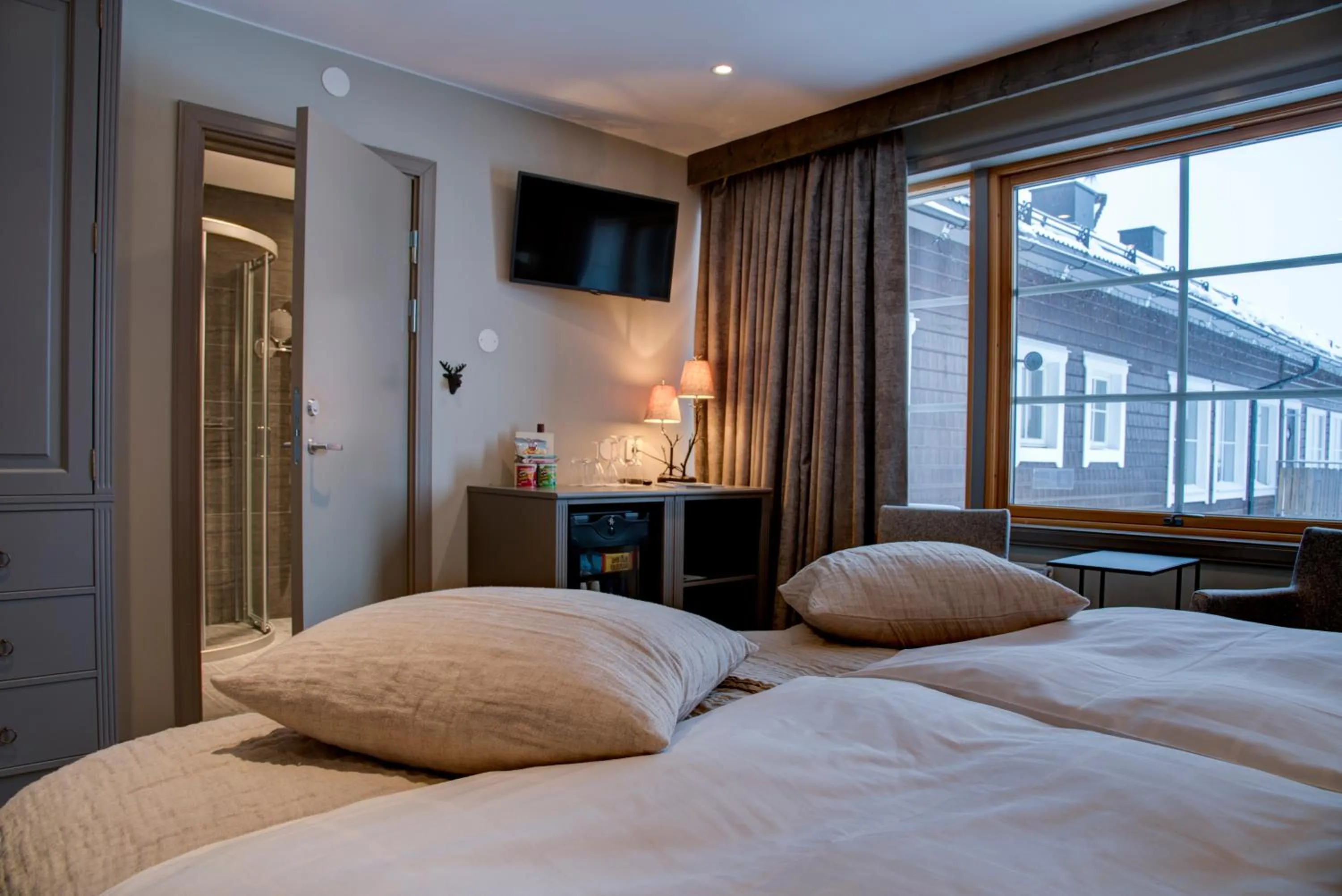 Bed in Hotel Bügelhof