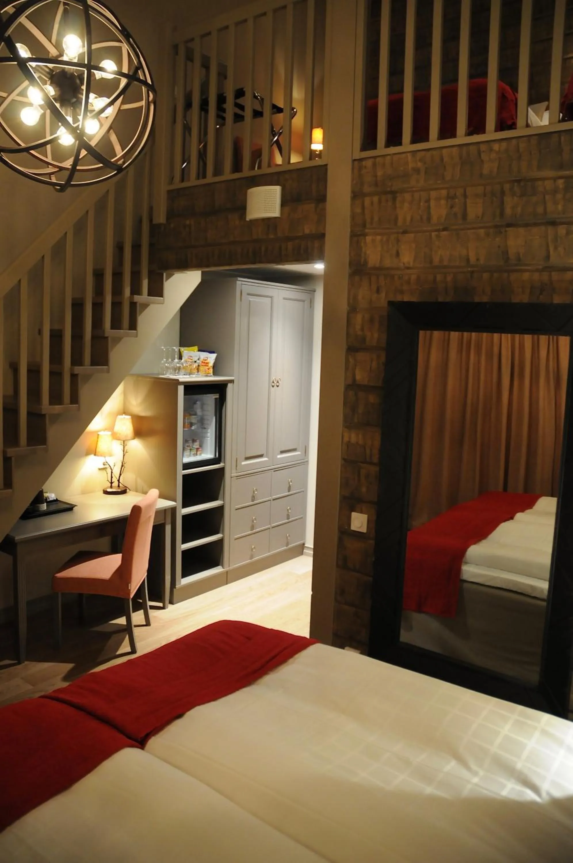 Bed in Hotel Bügelhof