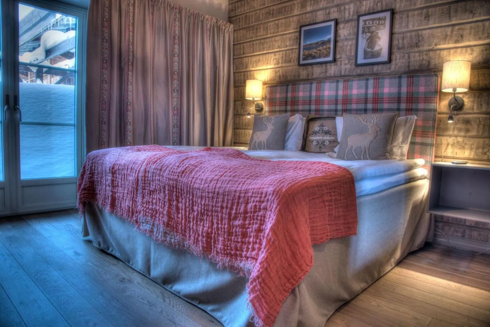 Bed in Hotel Bügelhof