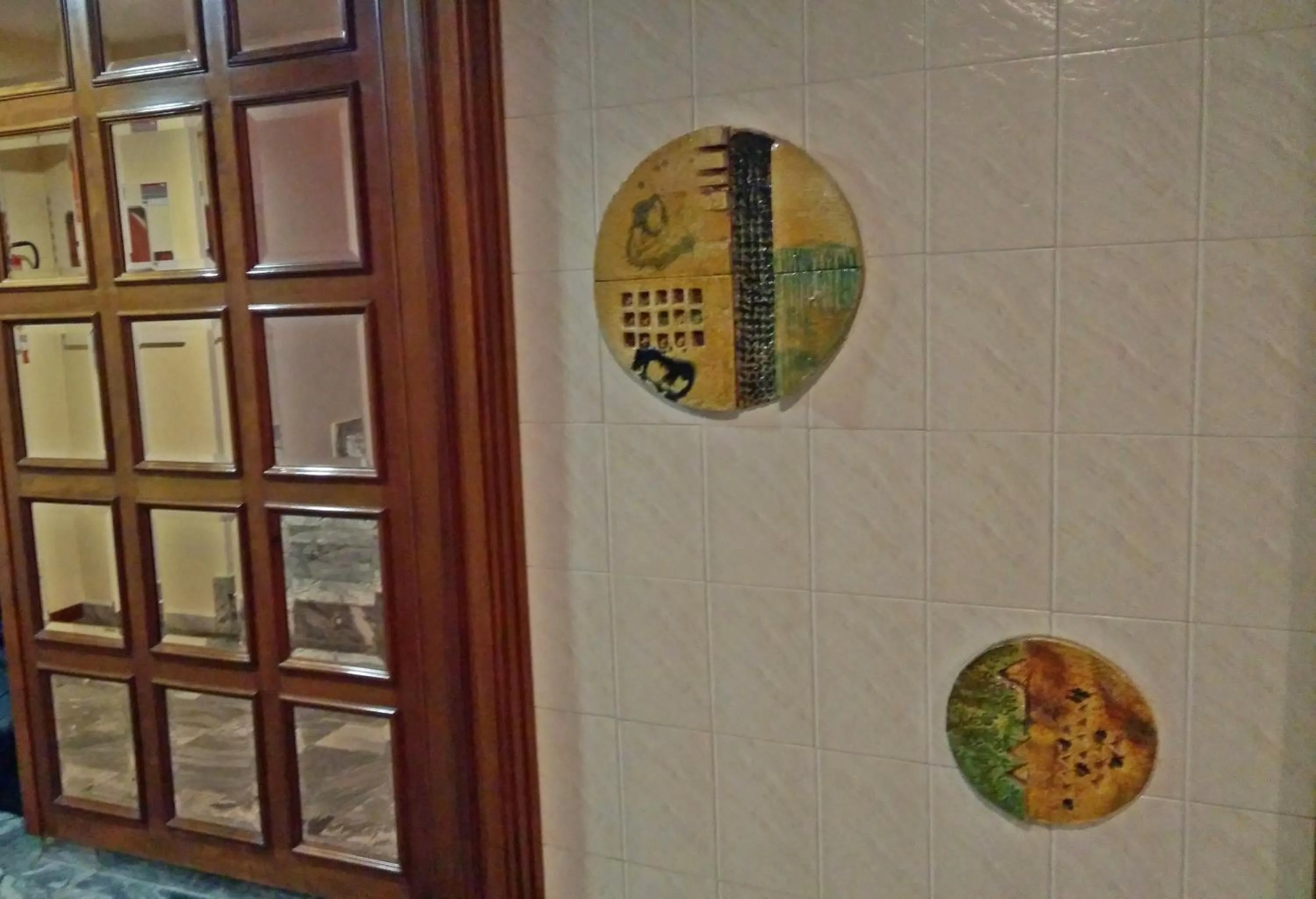 Decorative detail in Hotel Windsor