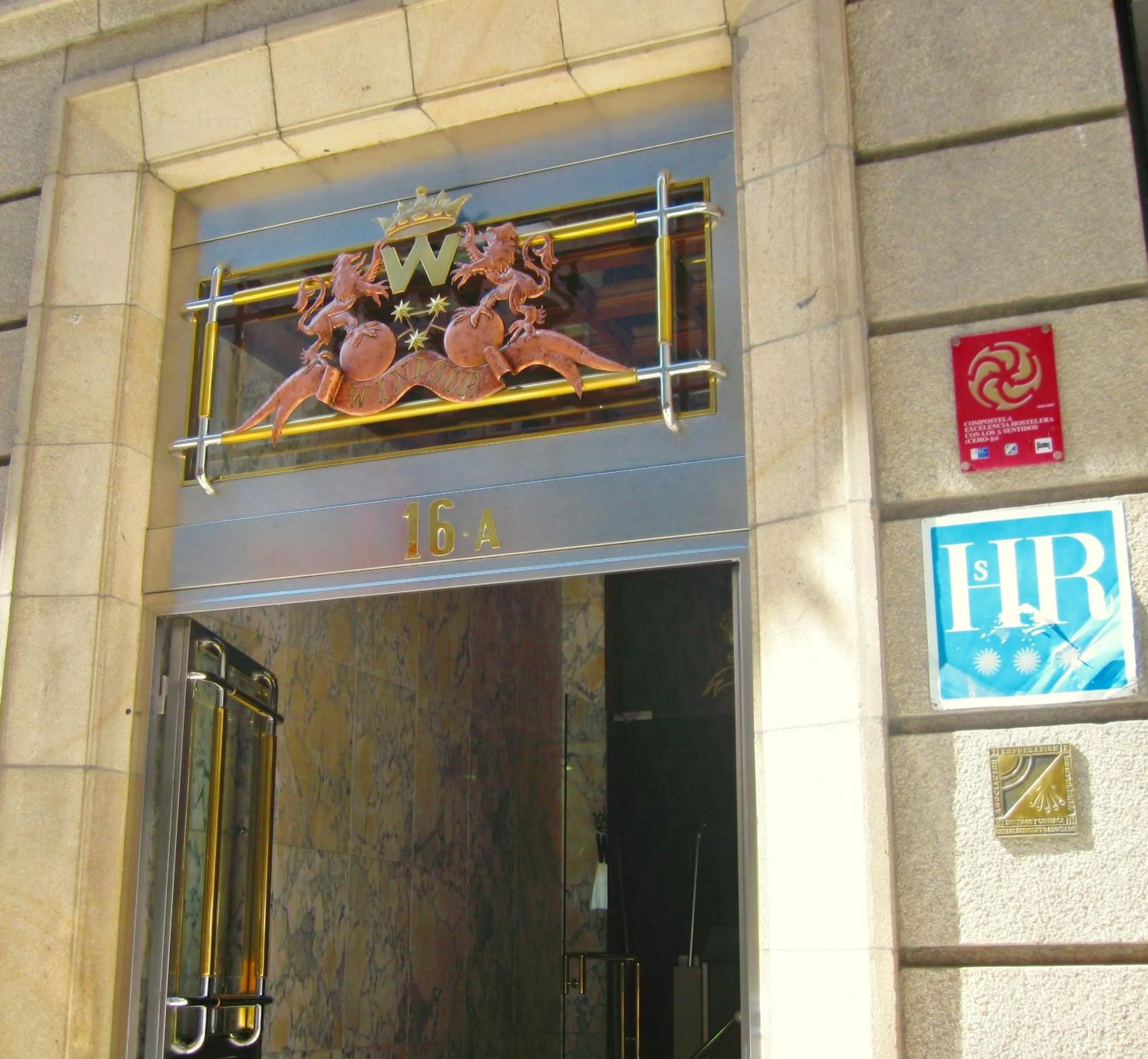 Facade/entrance in Hotel Windsor