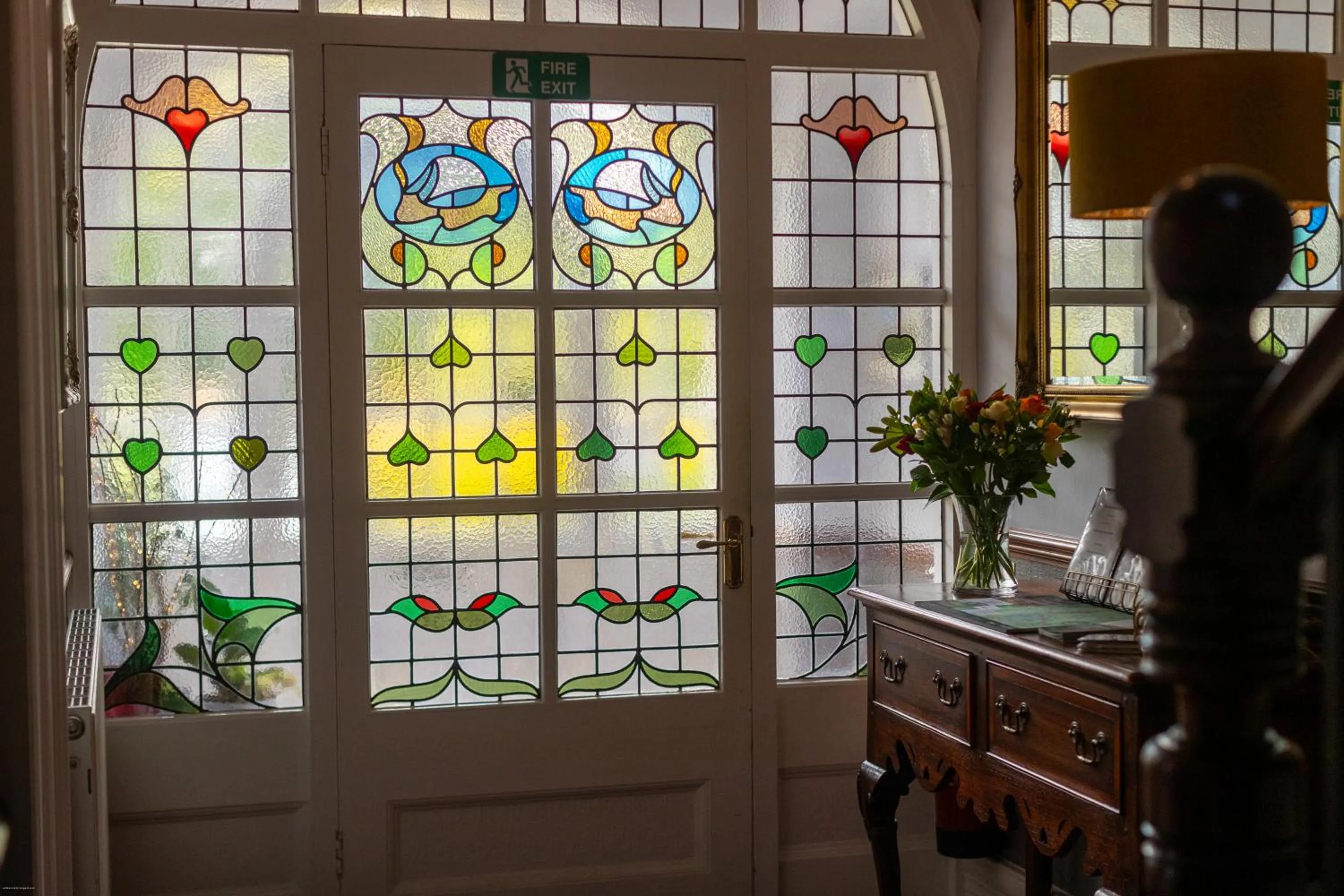 Decorative detail in Oakfold House