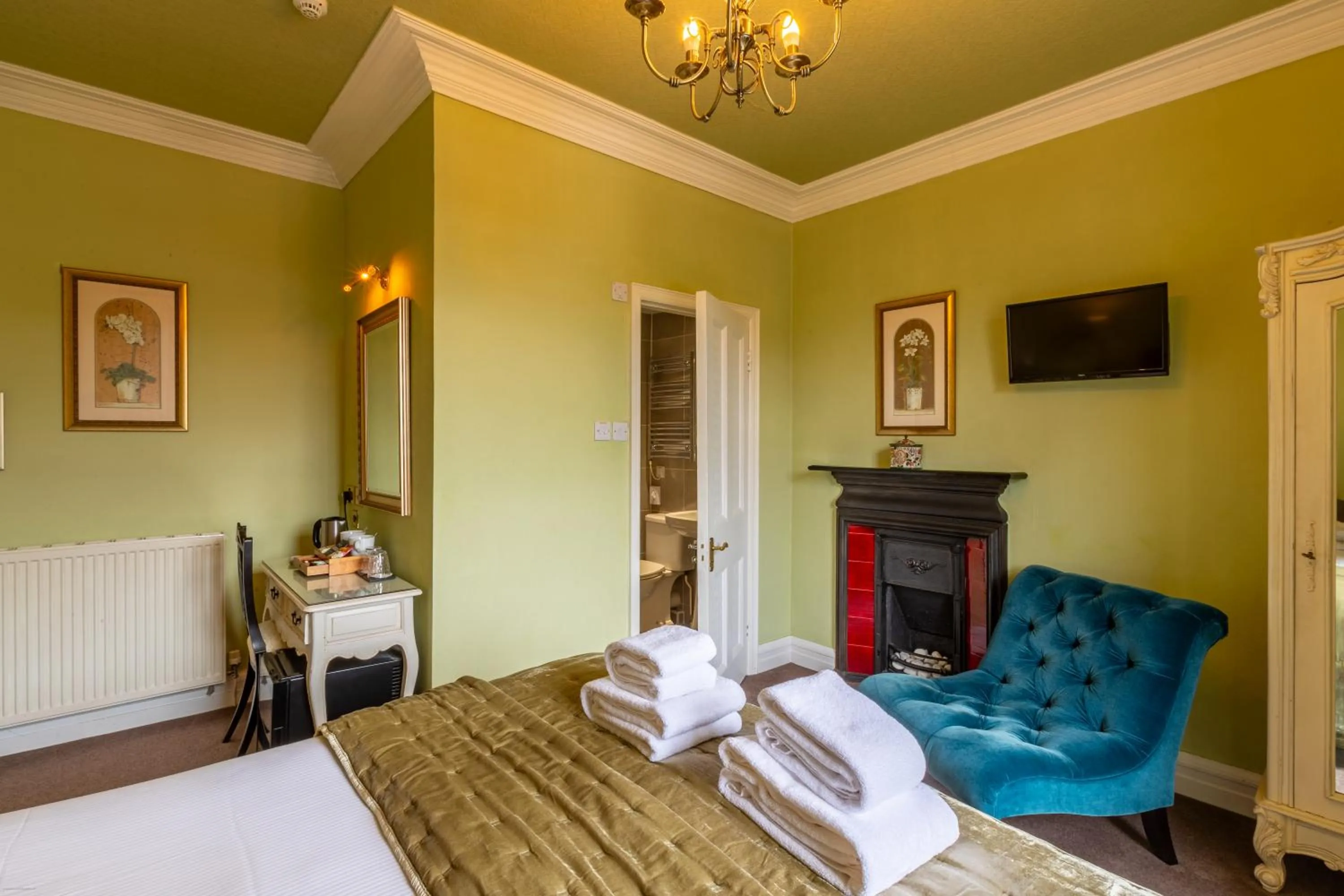 Seating area in Oakfold House