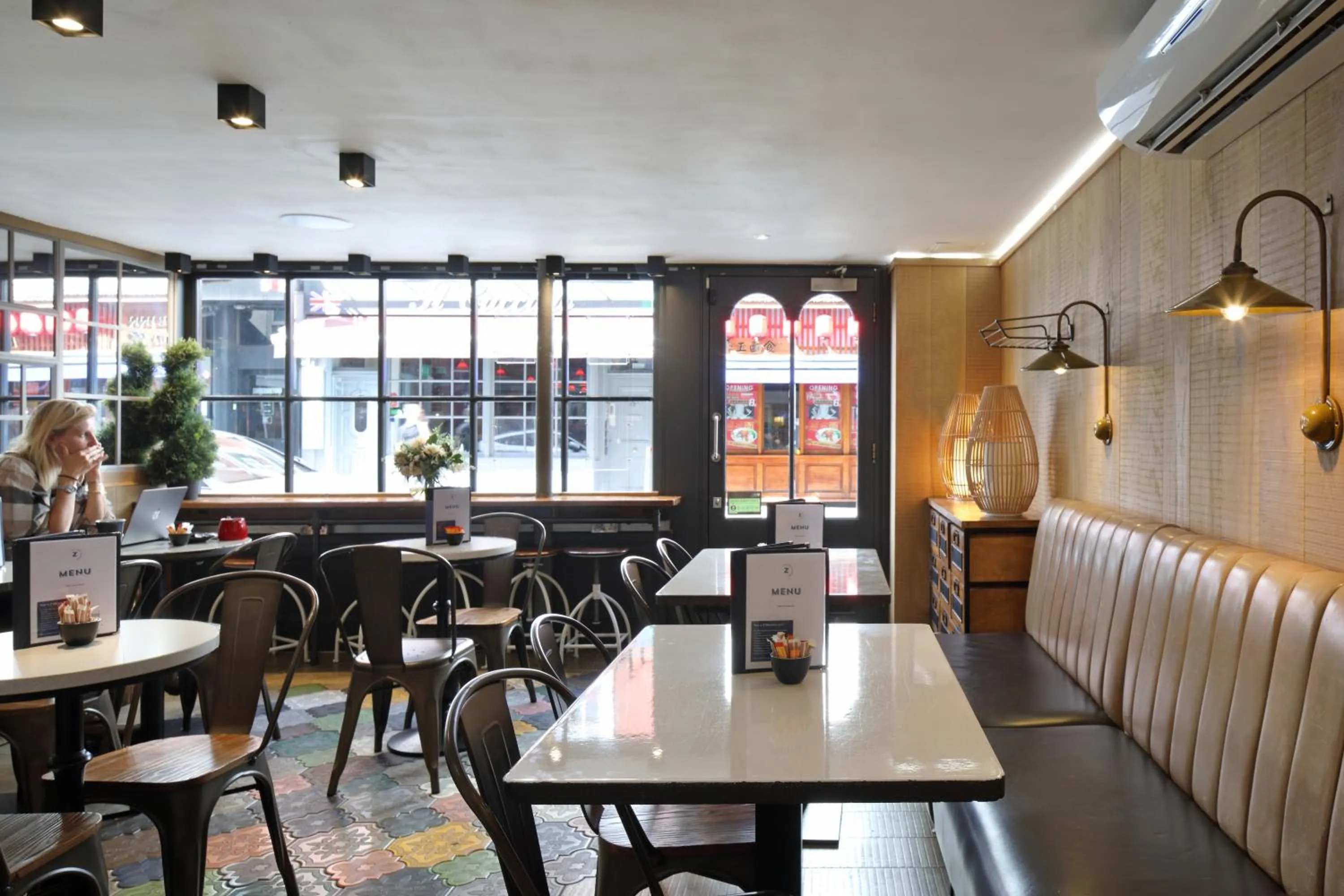 Restaurant/places to eat in The Z Hotel Soho