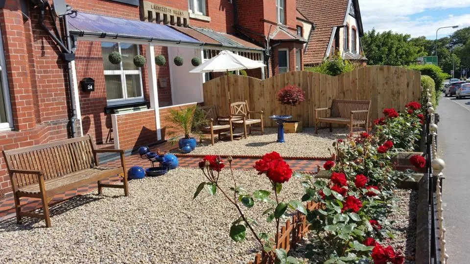 Patio in Launceston Villa