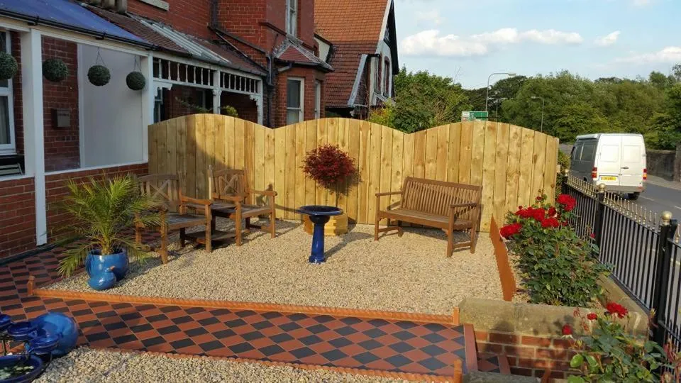 Patio in Launceston Villa