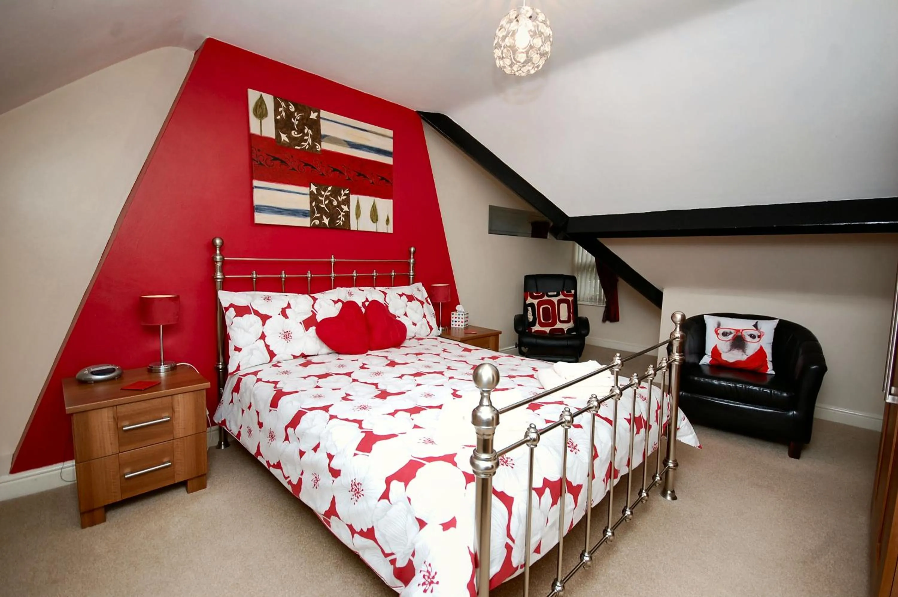 Bed in Launceston Villa