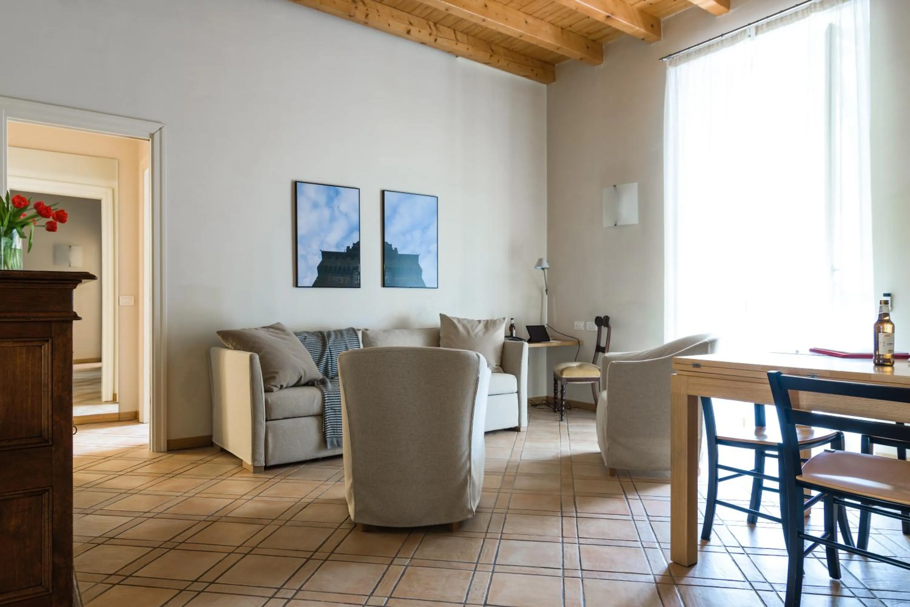 Living room in Ascanio Sforza - Suites & Apartments