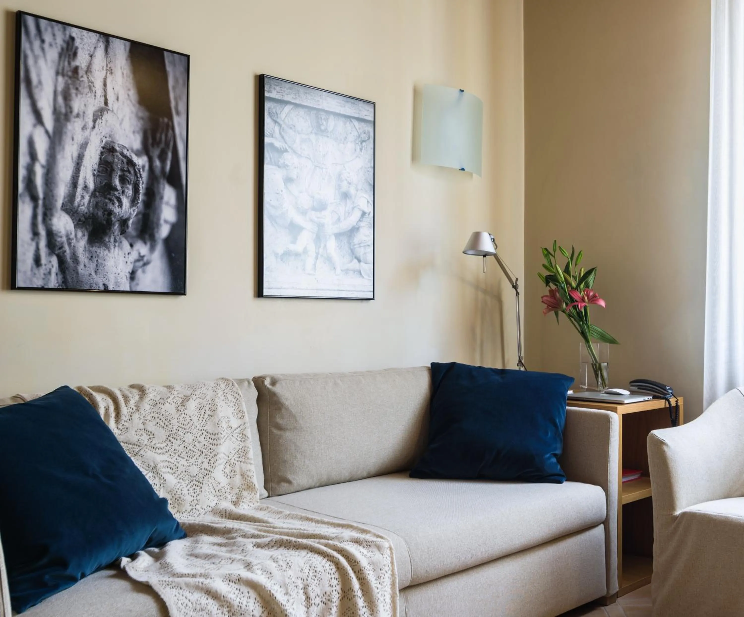 Living room in Ascanio Sforza - Suites & Apartments