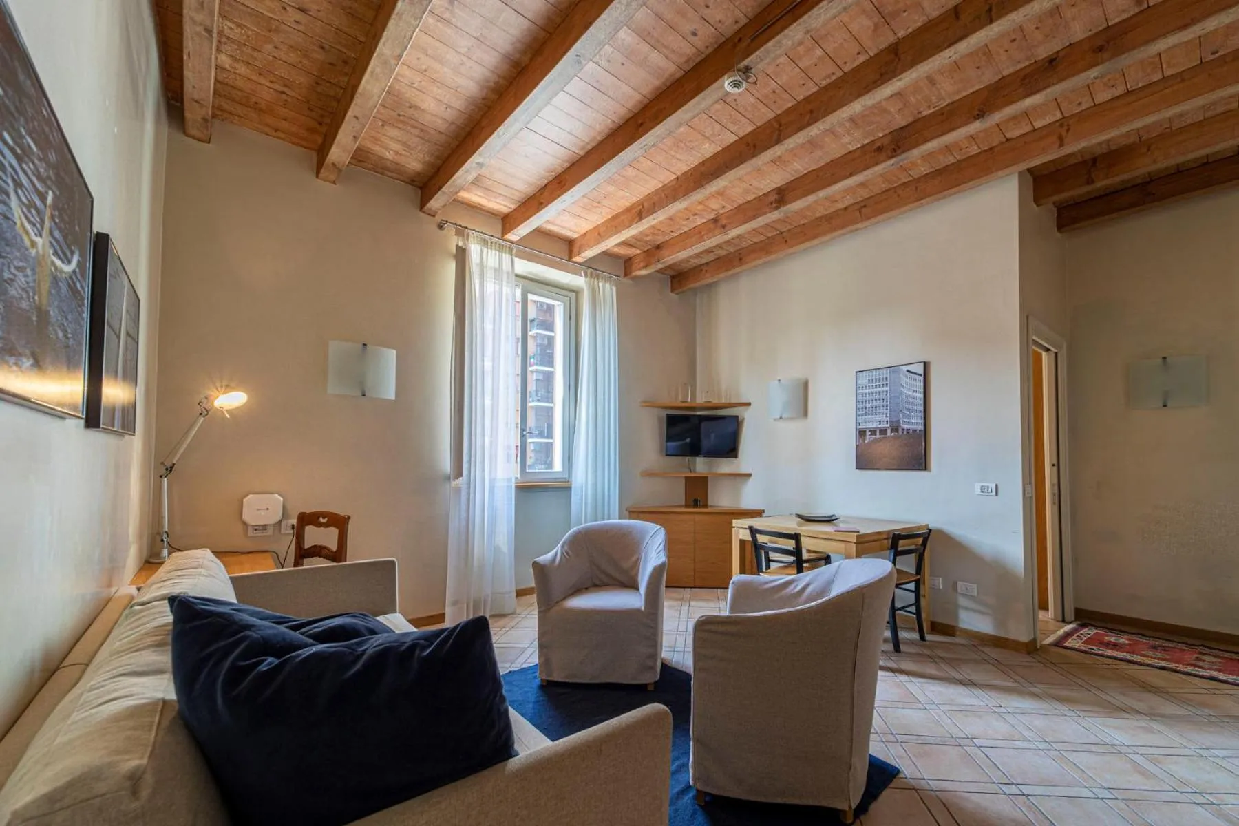 Living room in Ascanio Sforza - Suites & Apartments