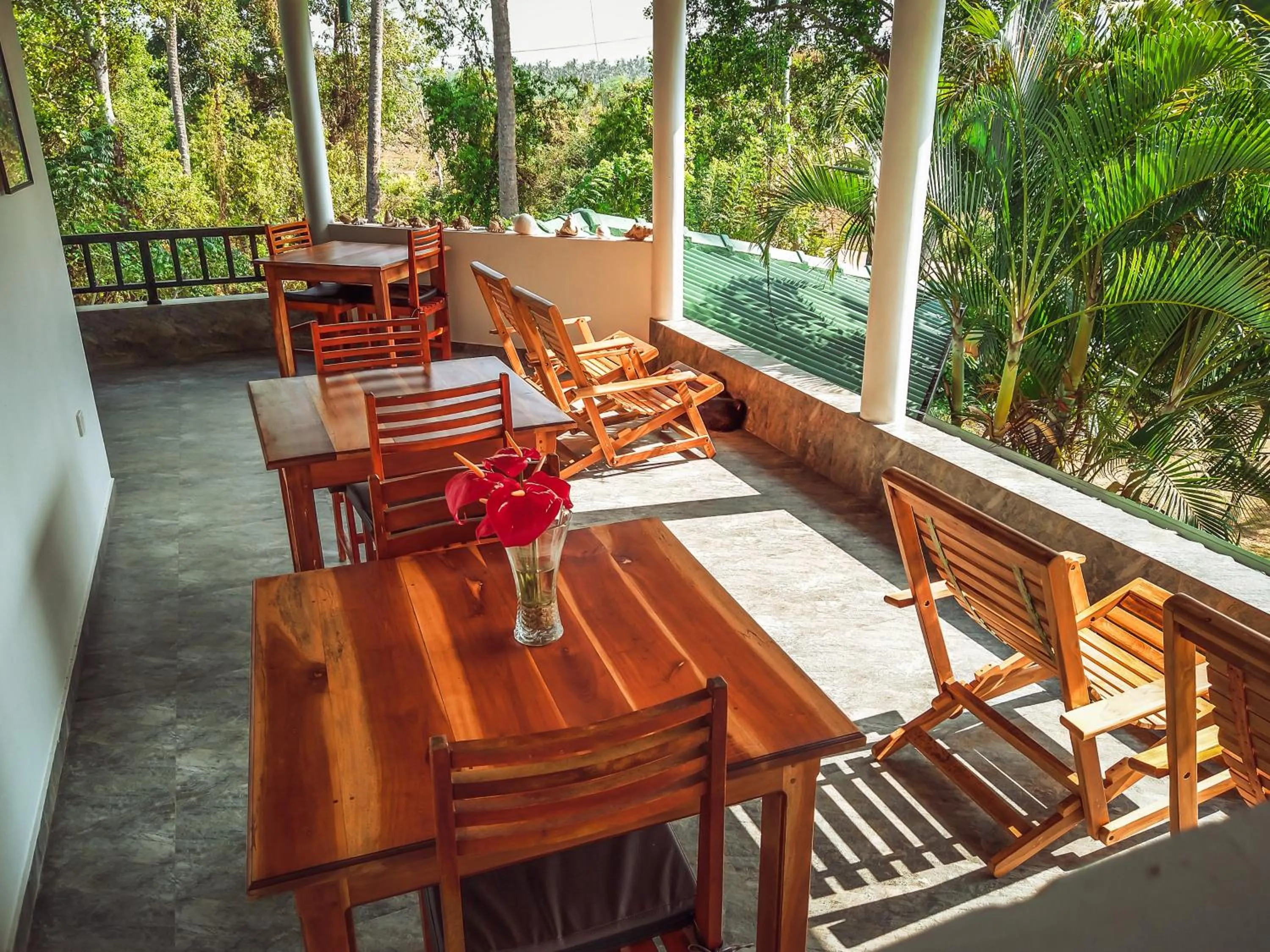 Patio in All View Resort