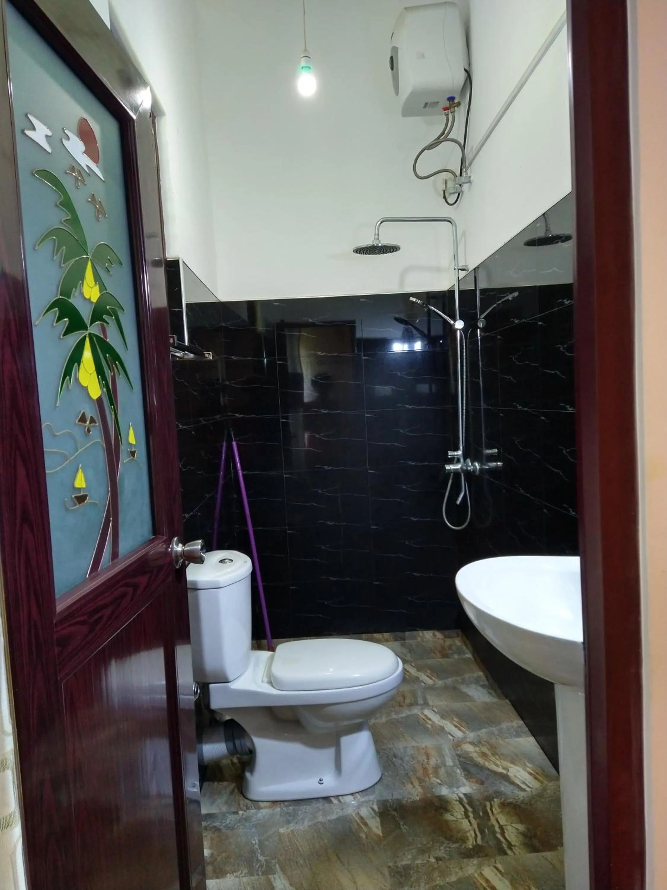 Shower in All View Resort