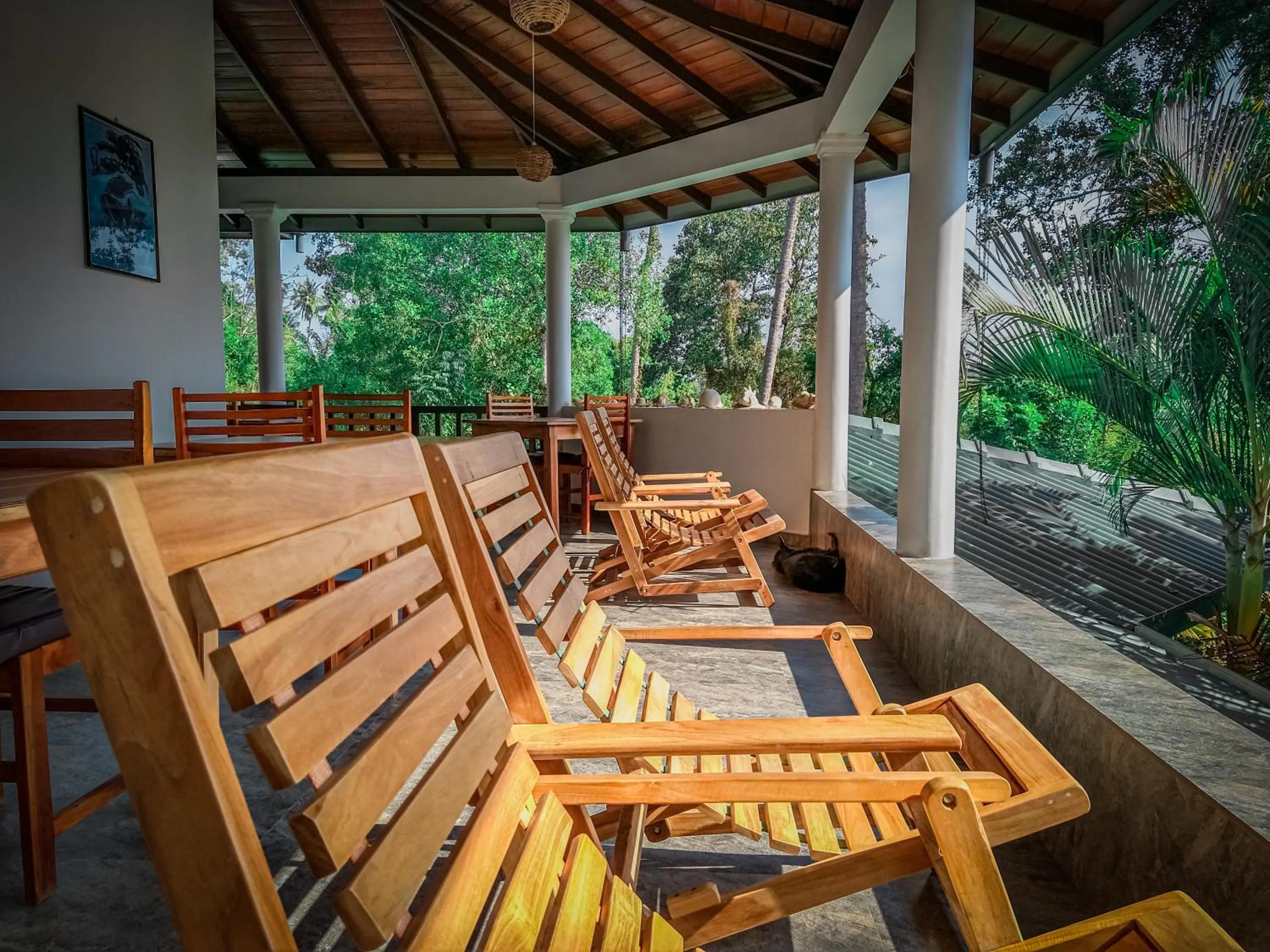 Patio in All View Resort