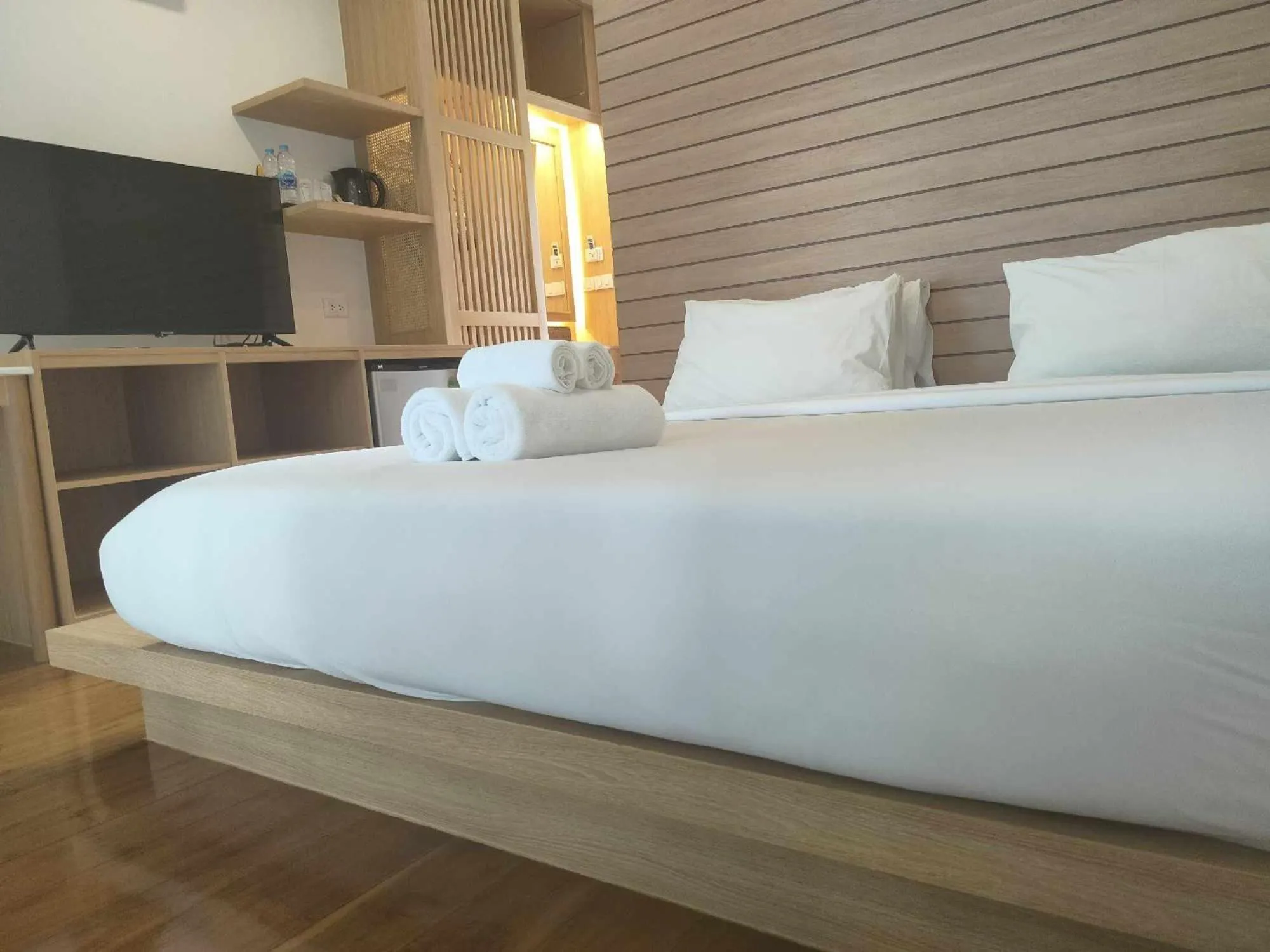 Bed in Vimarn Samed Resort