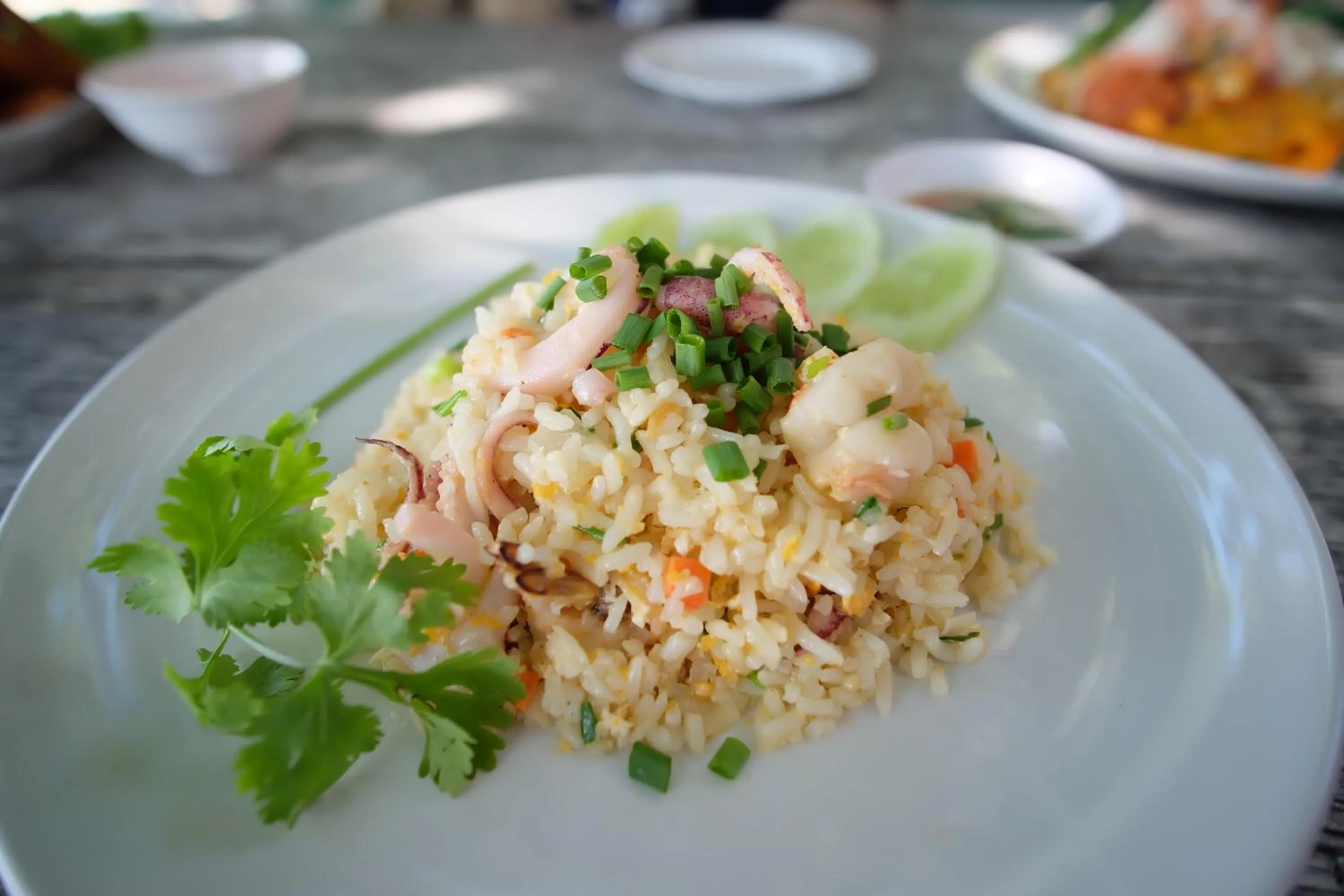 Food in Vimarn Samed Resort