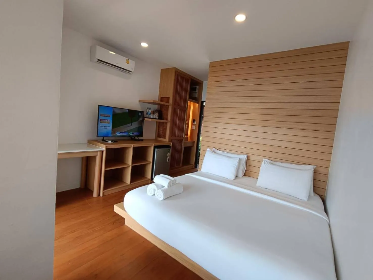 Bed in Vimarn Samed Resort