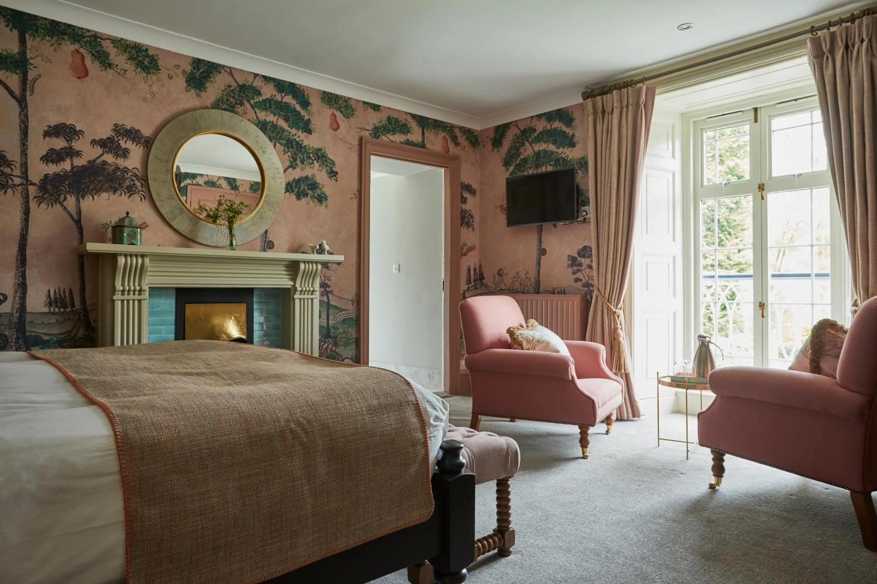 Bedroom, Bed in Rothay Manor Hotel