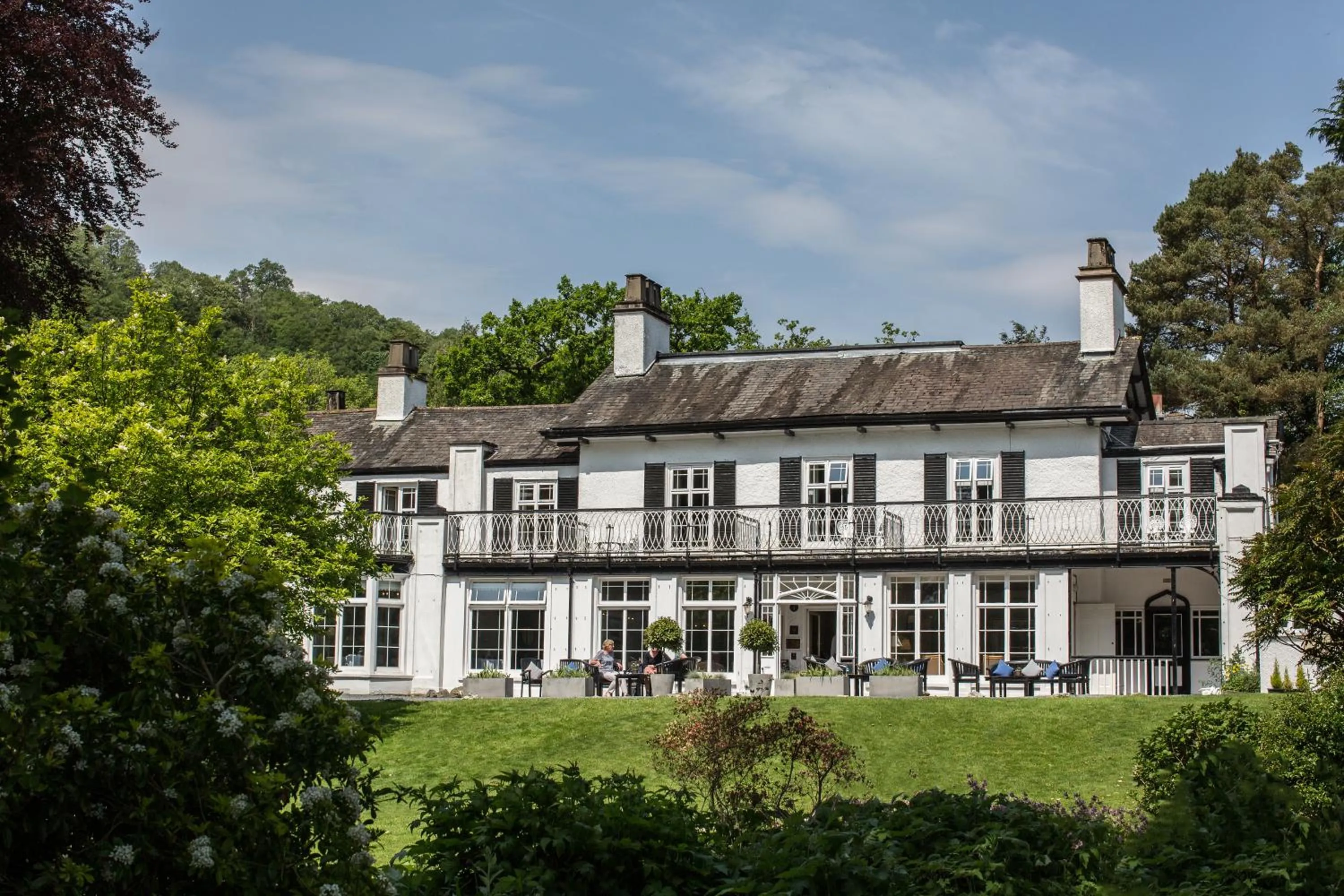 Facade/entrance in Rothay Manor Hotel