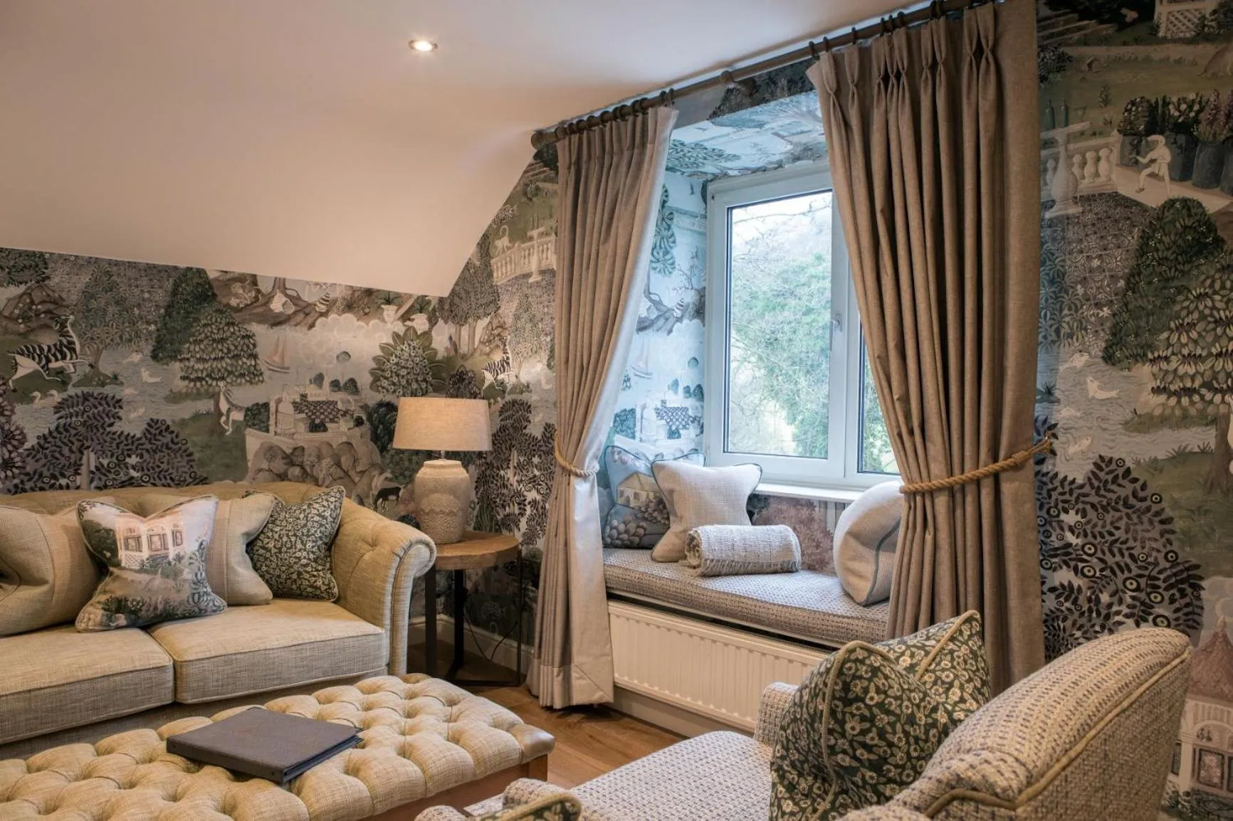 Living room in Rothay Manor Hotel
