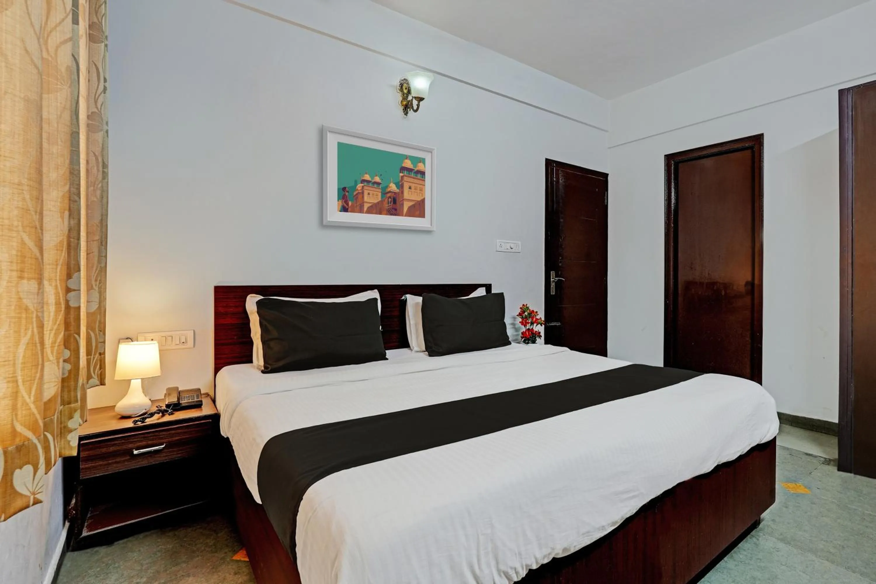 Bedroom, Bed in Hotel O Skylark Service Apartment