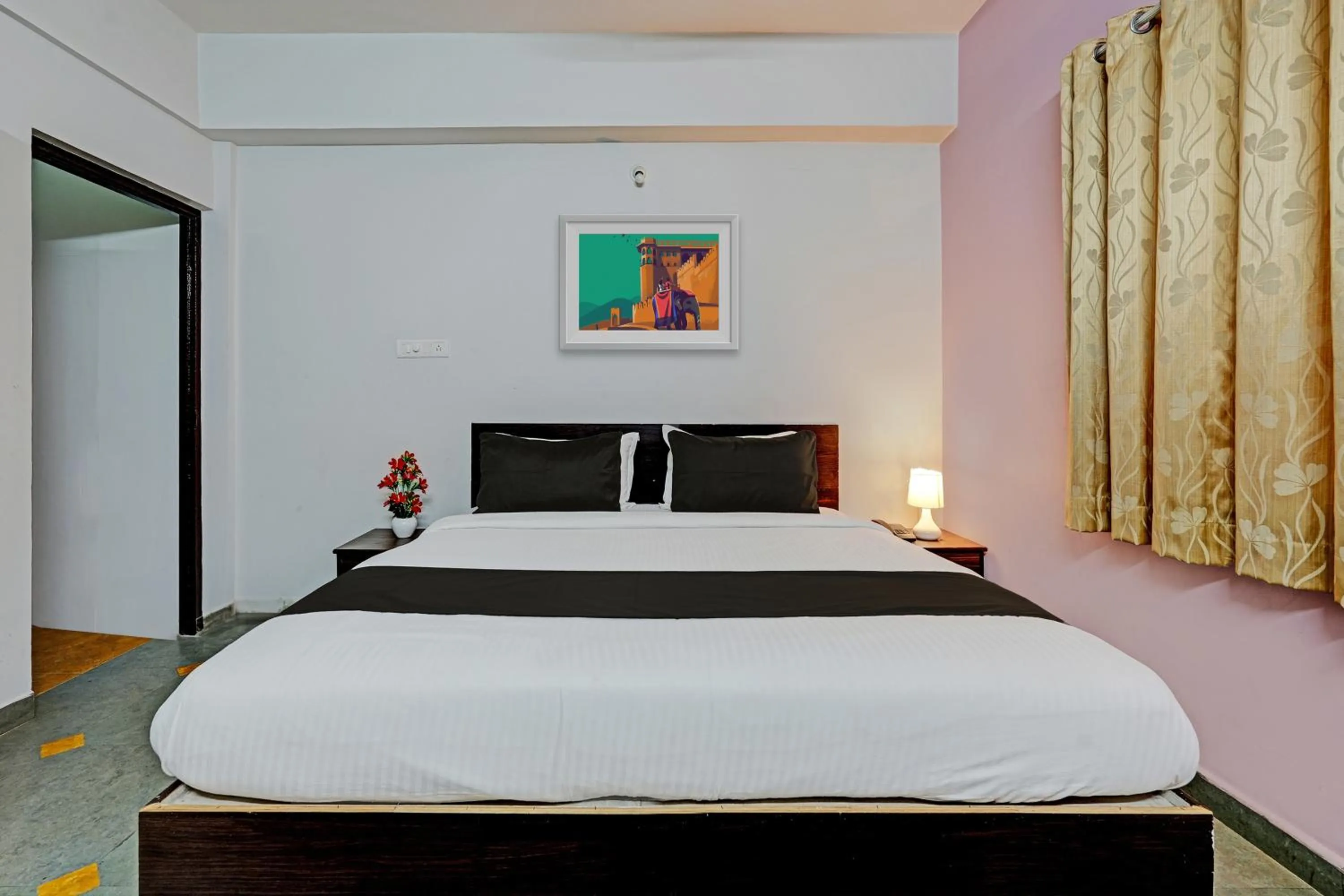 Bedroom, Bed in Hotel O Skylark Service Apartment