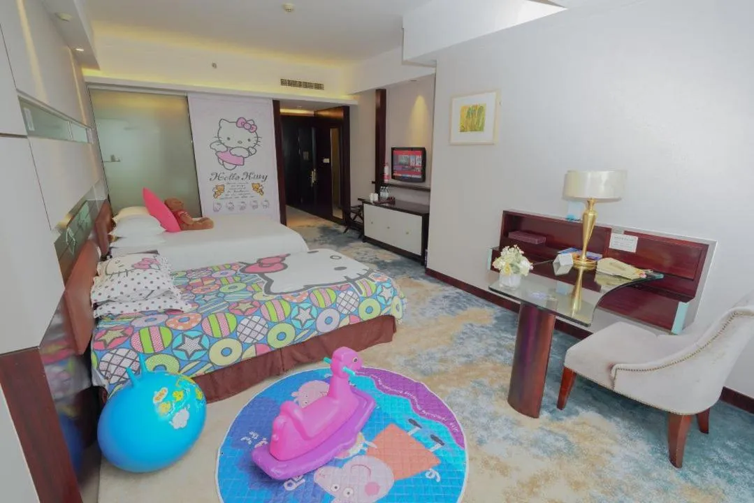 Bed in Royal Palace Hotel Haining