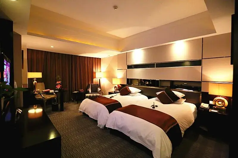 Photo of the whole room, Bed in Royal Palace Hotel Haining Photo of the whole room, Bed in Royal Palace Hotel Haining